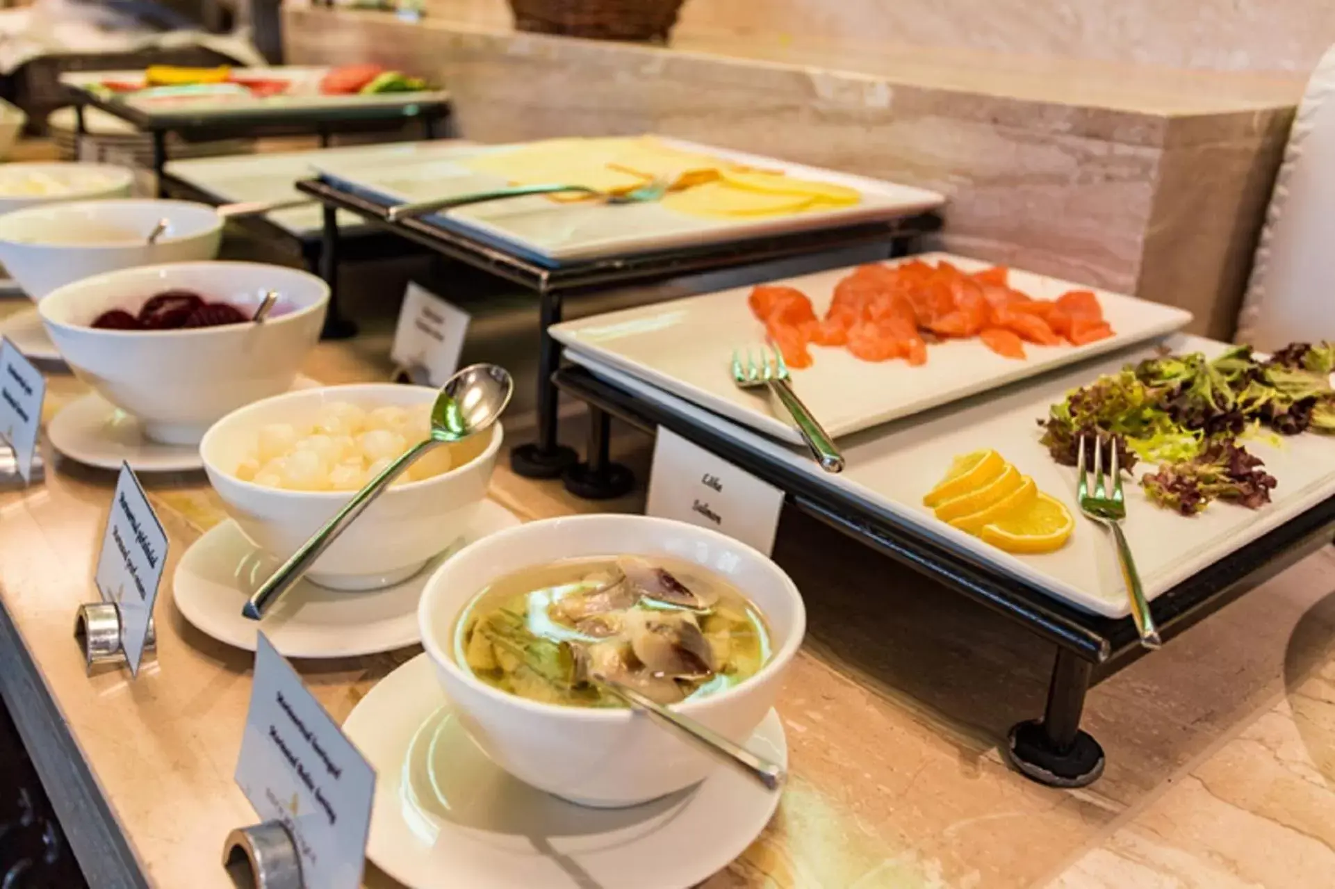 Buffet breakfast in Rixwell Collection Savoy Boutique Hotel