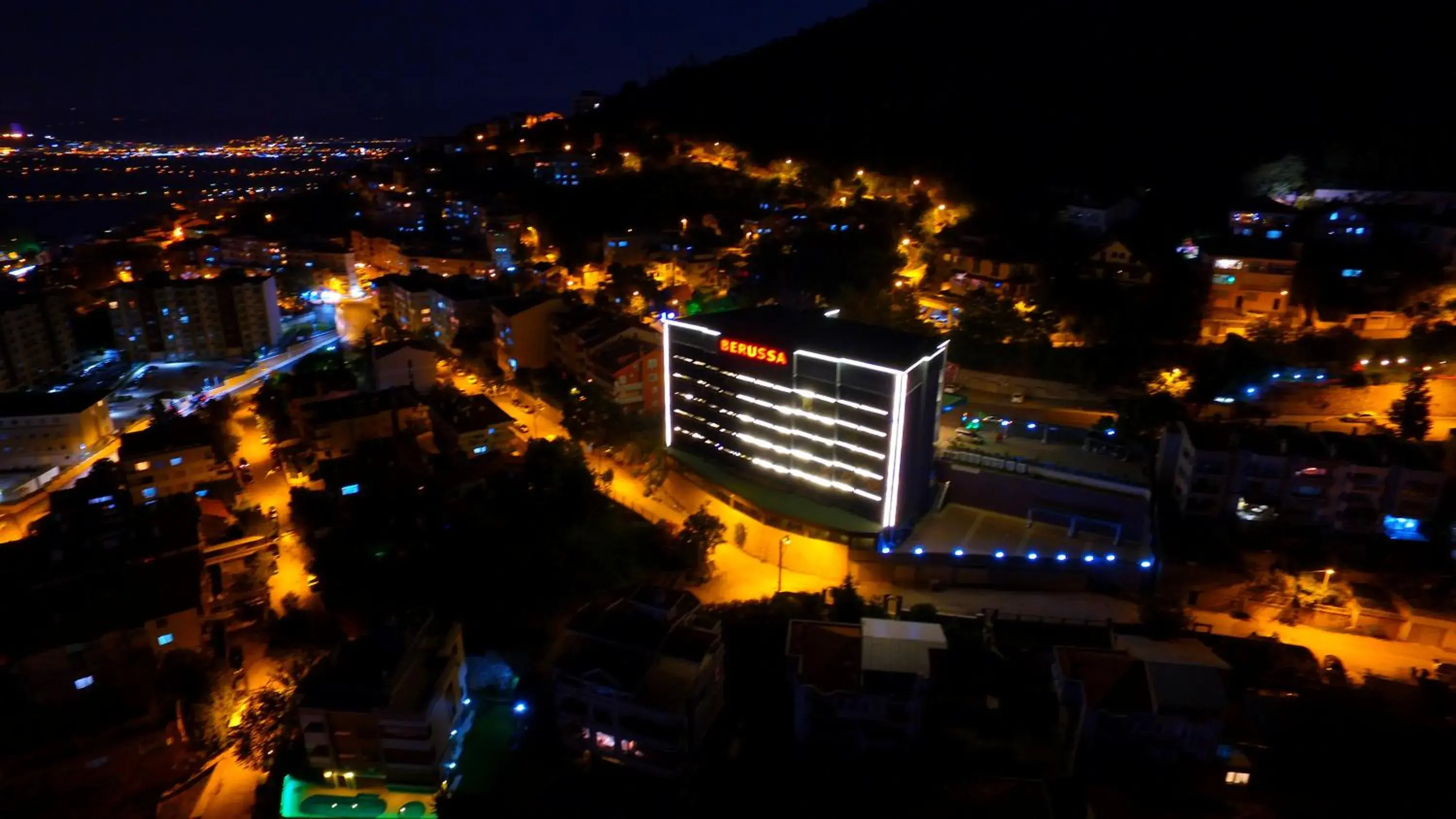 Bird's eye view, Bird's-eye View in The Berussa Hotel