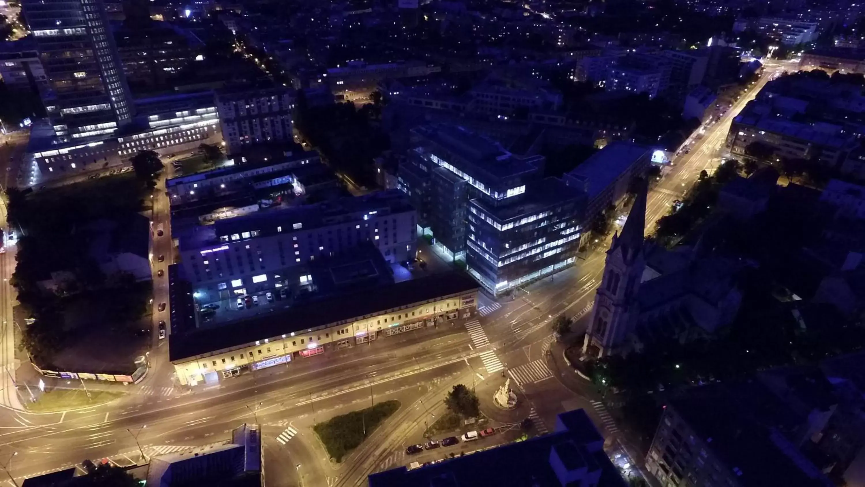 Street view, Bird's-eye View in Hotel Saffron