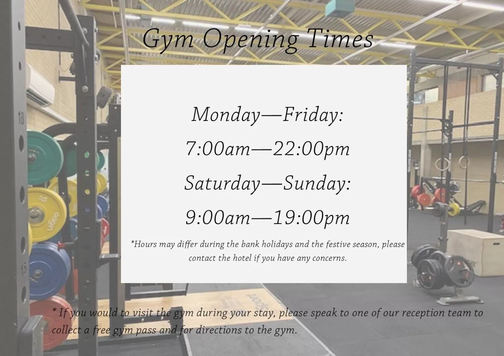 Fitness centre/facilities in Lancaster Hotel