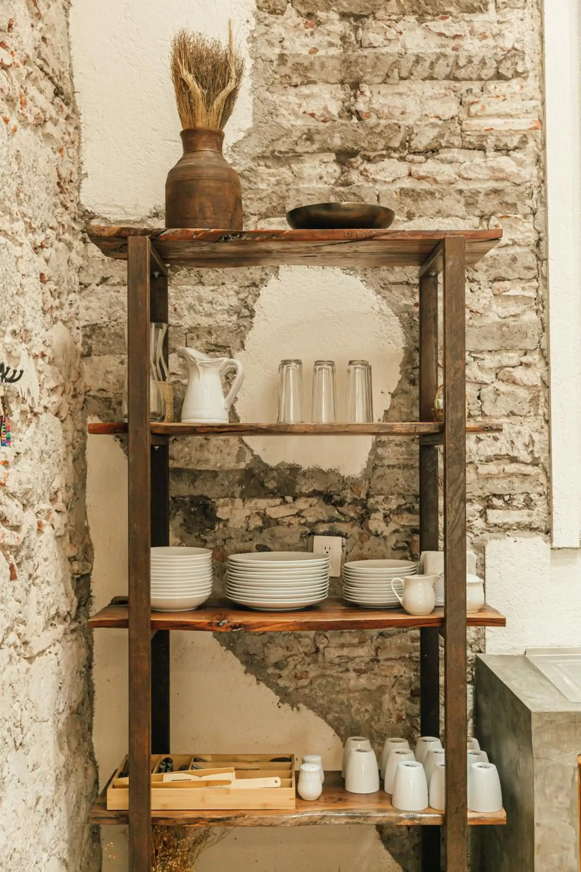 Kitchen or kitchenette, Winter in Orchid House San Miguel de Allende