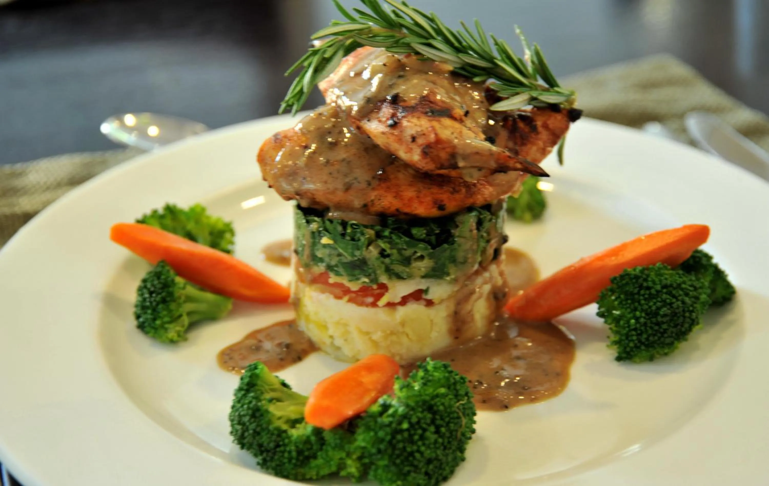 Food close-up in Cresta Lodge Gaborone