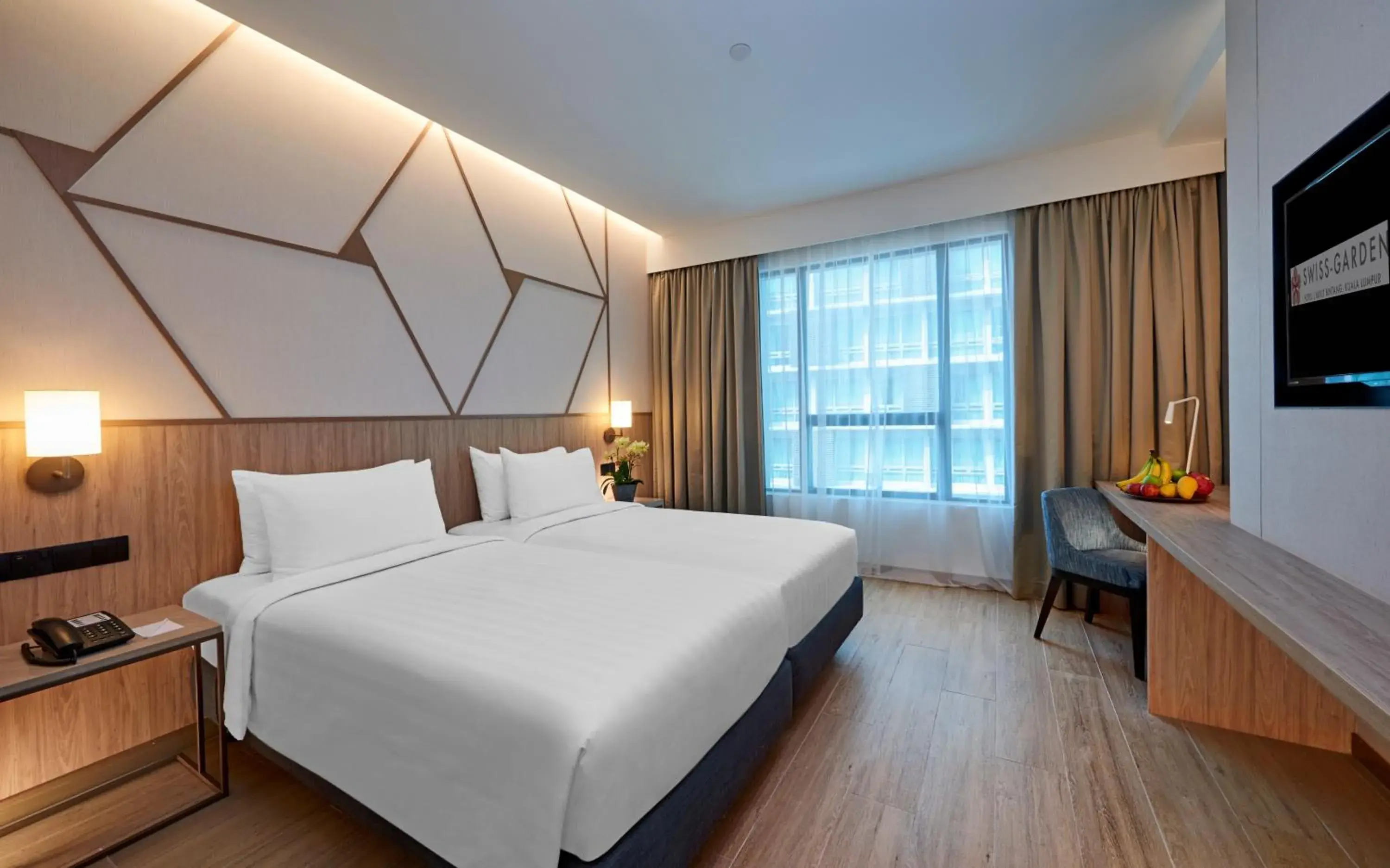 Photo of the whole room, Bed in Swiss-Garden Hotel Bukit Bintang Kuala Lumpur
