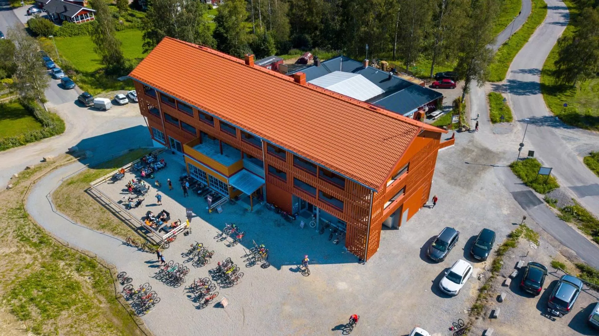 Property building in JBP Hotell