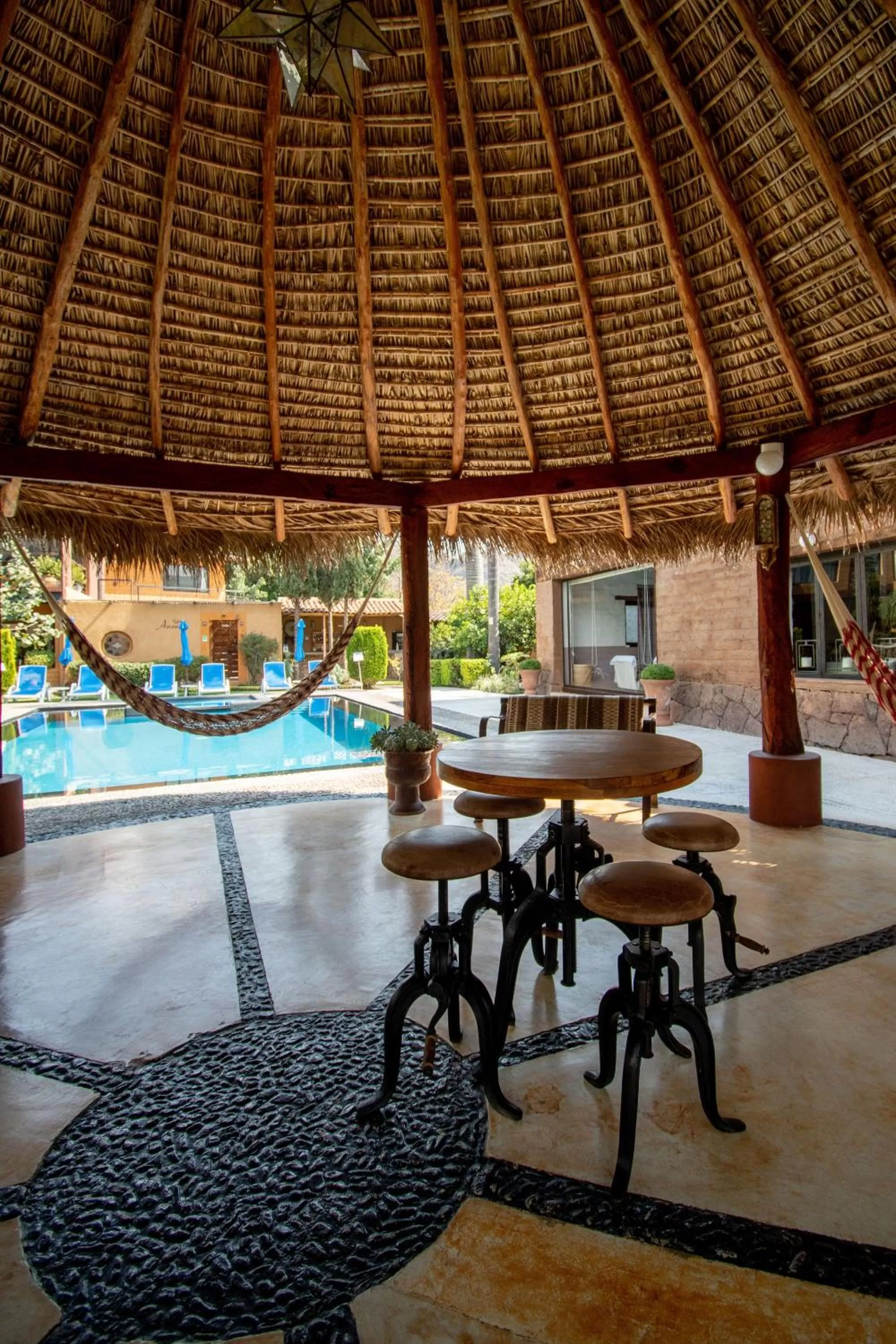 Pool view in Quinta Ascensión Hotel Boutique Only Adults