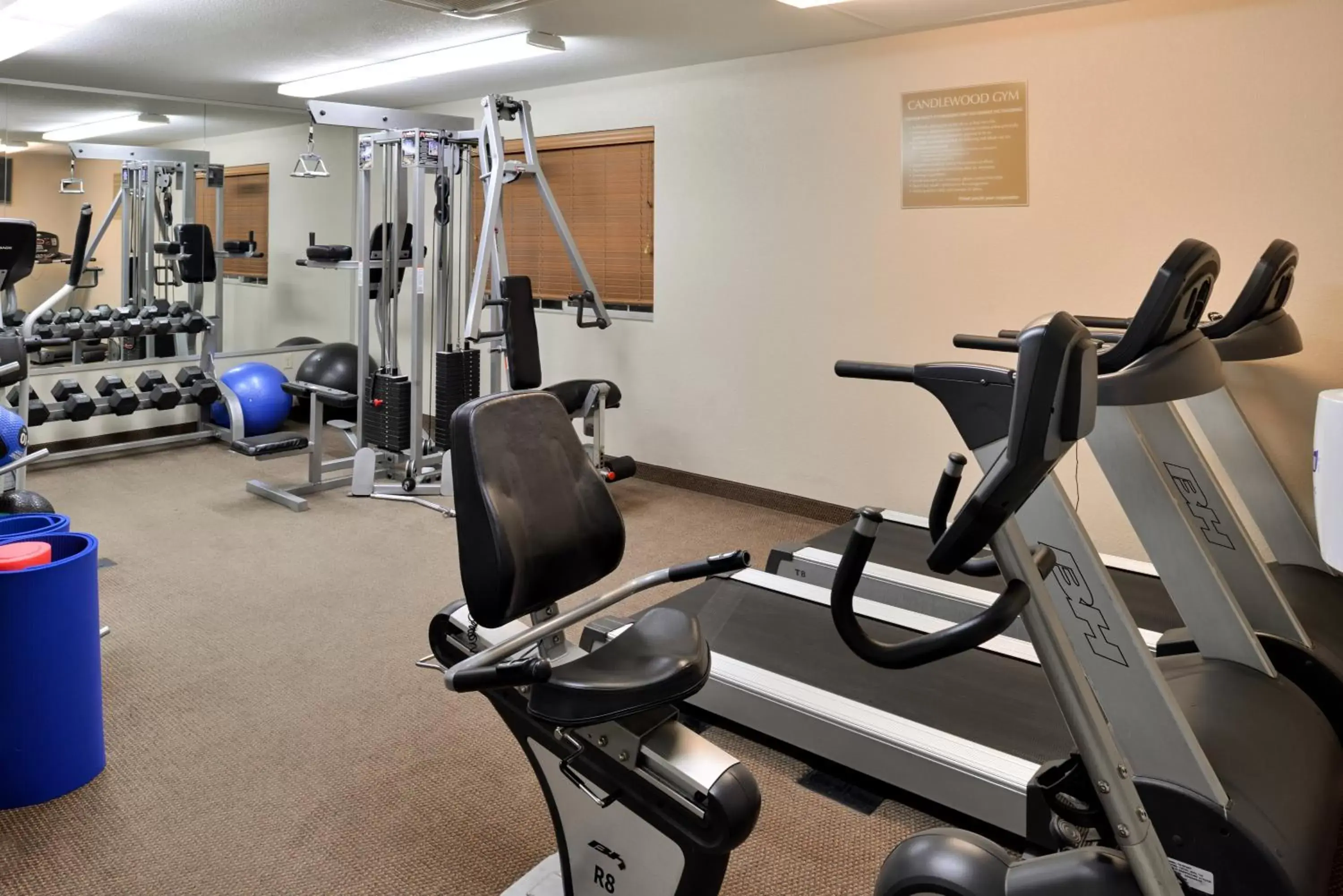 Fitness centre/facilities, Fitness Center/Facilities in Candlewood Suites Turlock, an IHG Hotel