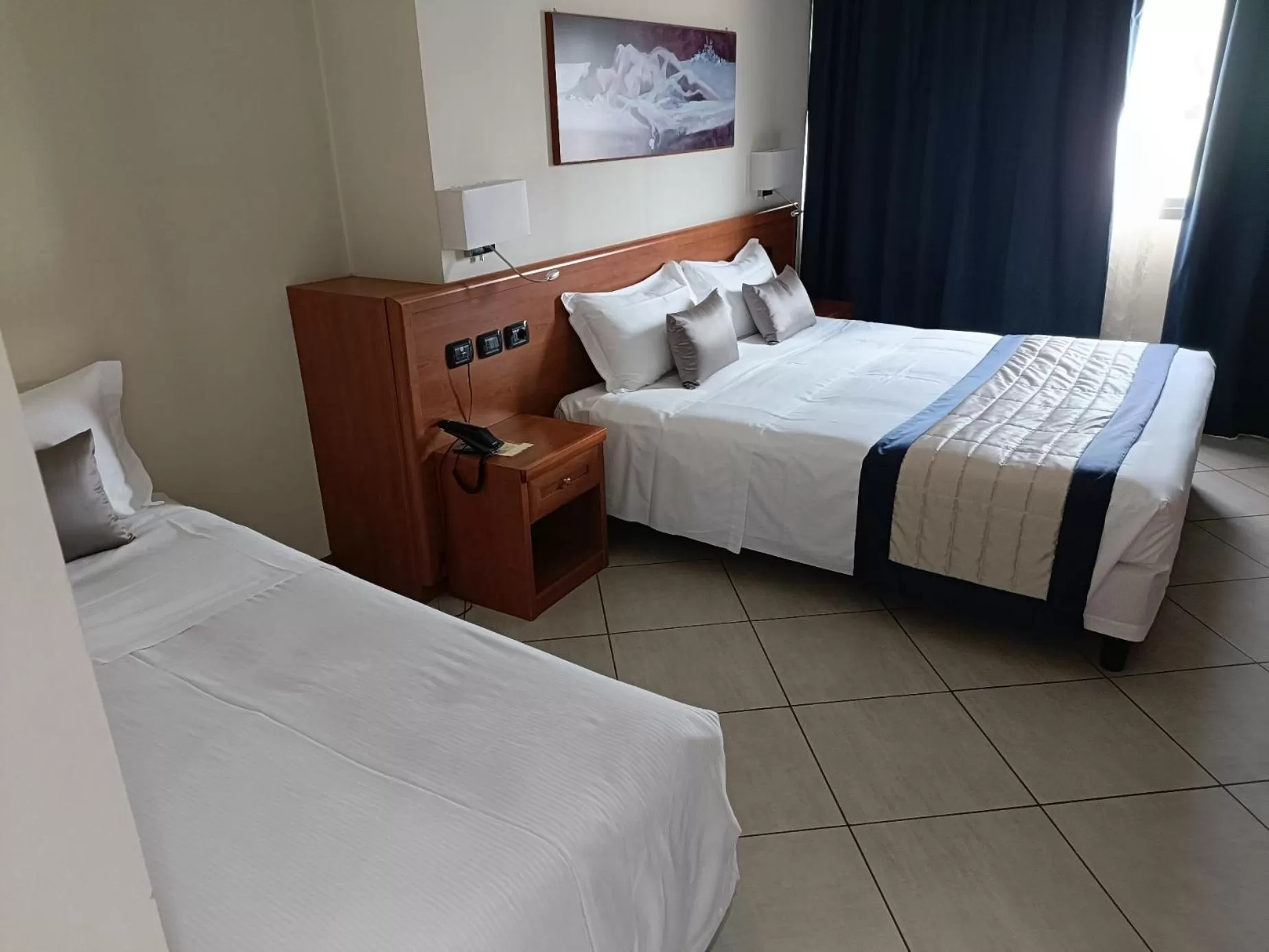 Bedroom, Bed in Green Hotel Ninfa