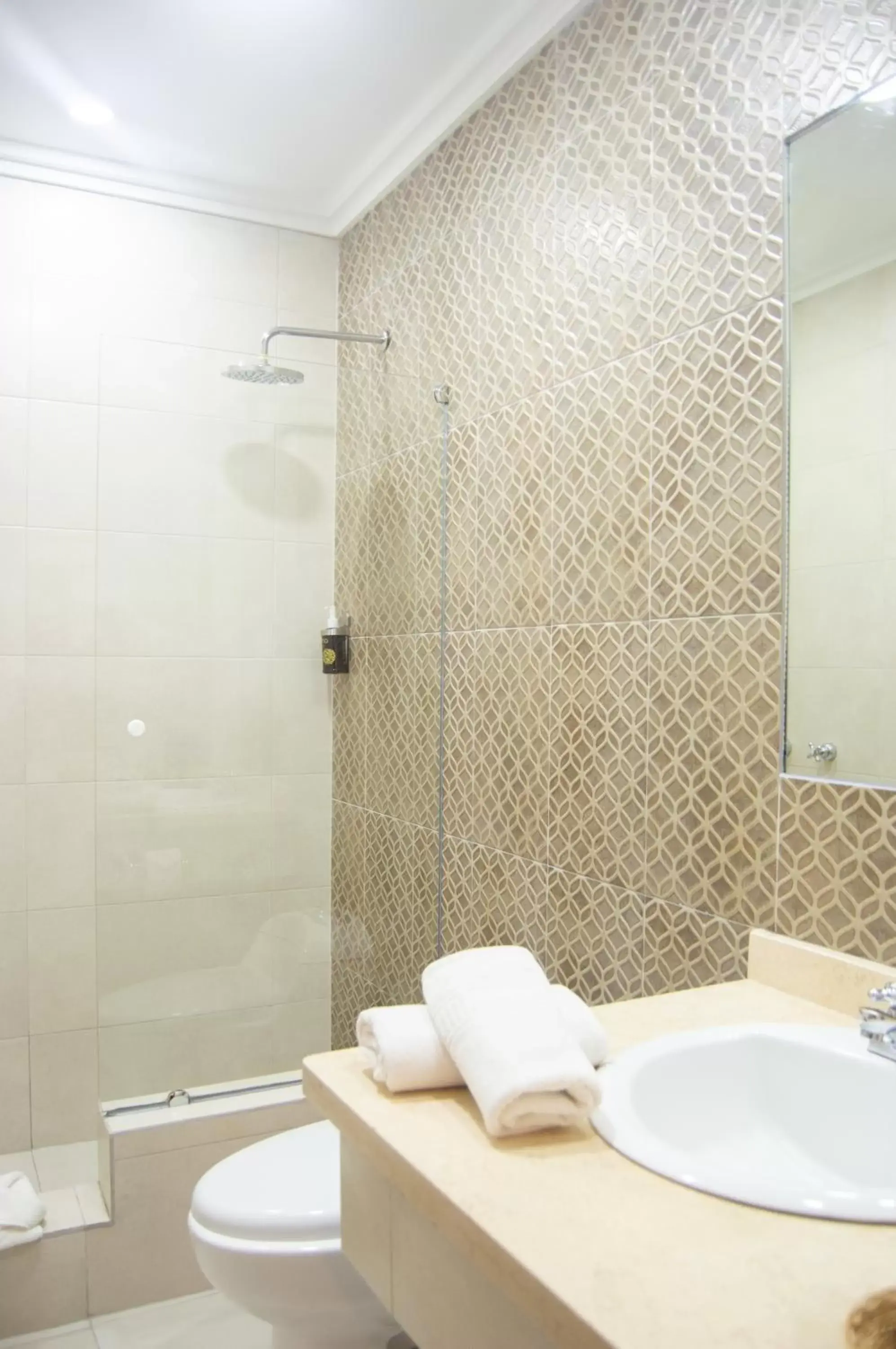 Shower, Bathroom in Hotel Carvallo