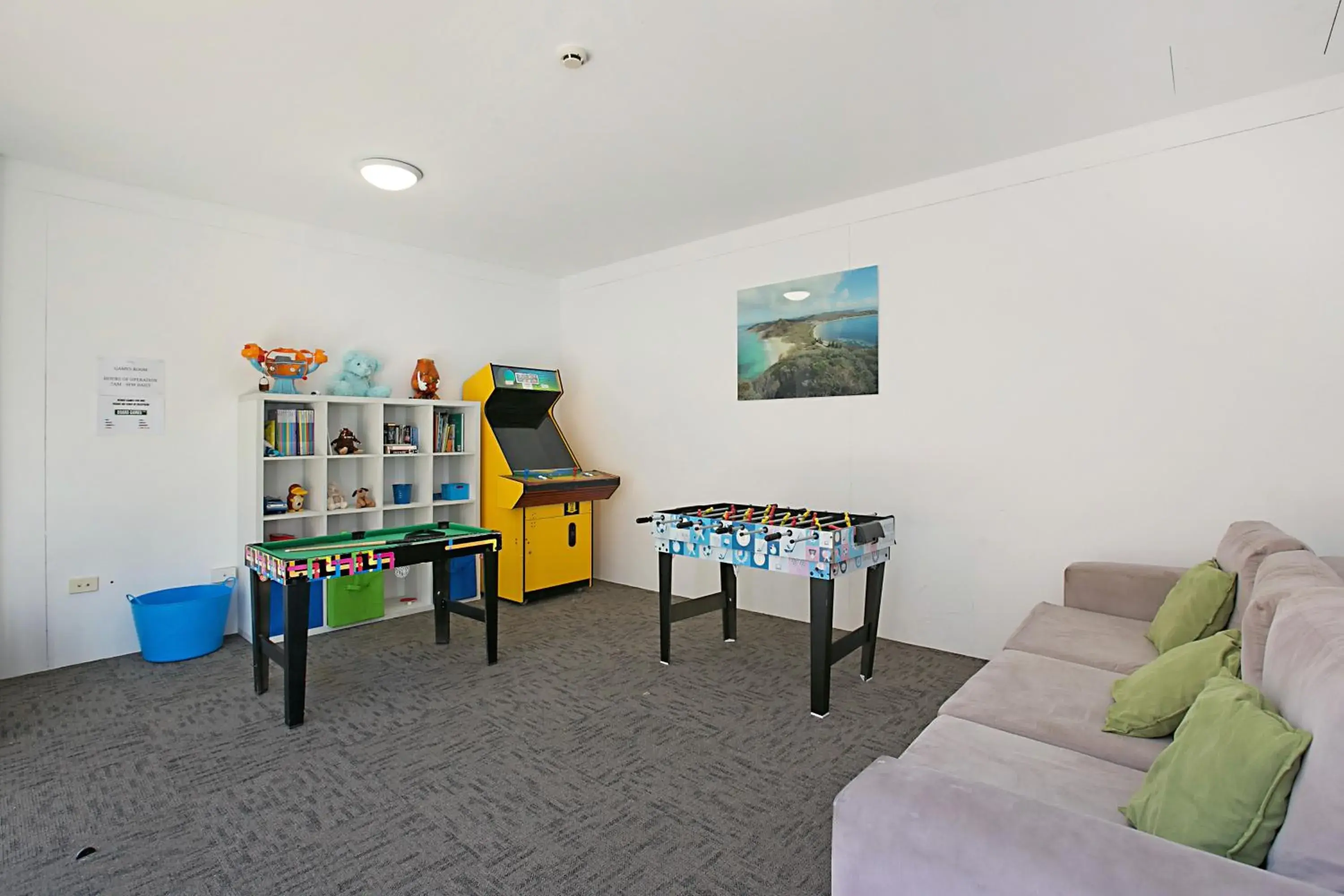 Game Room in Mantra Nelson Bay