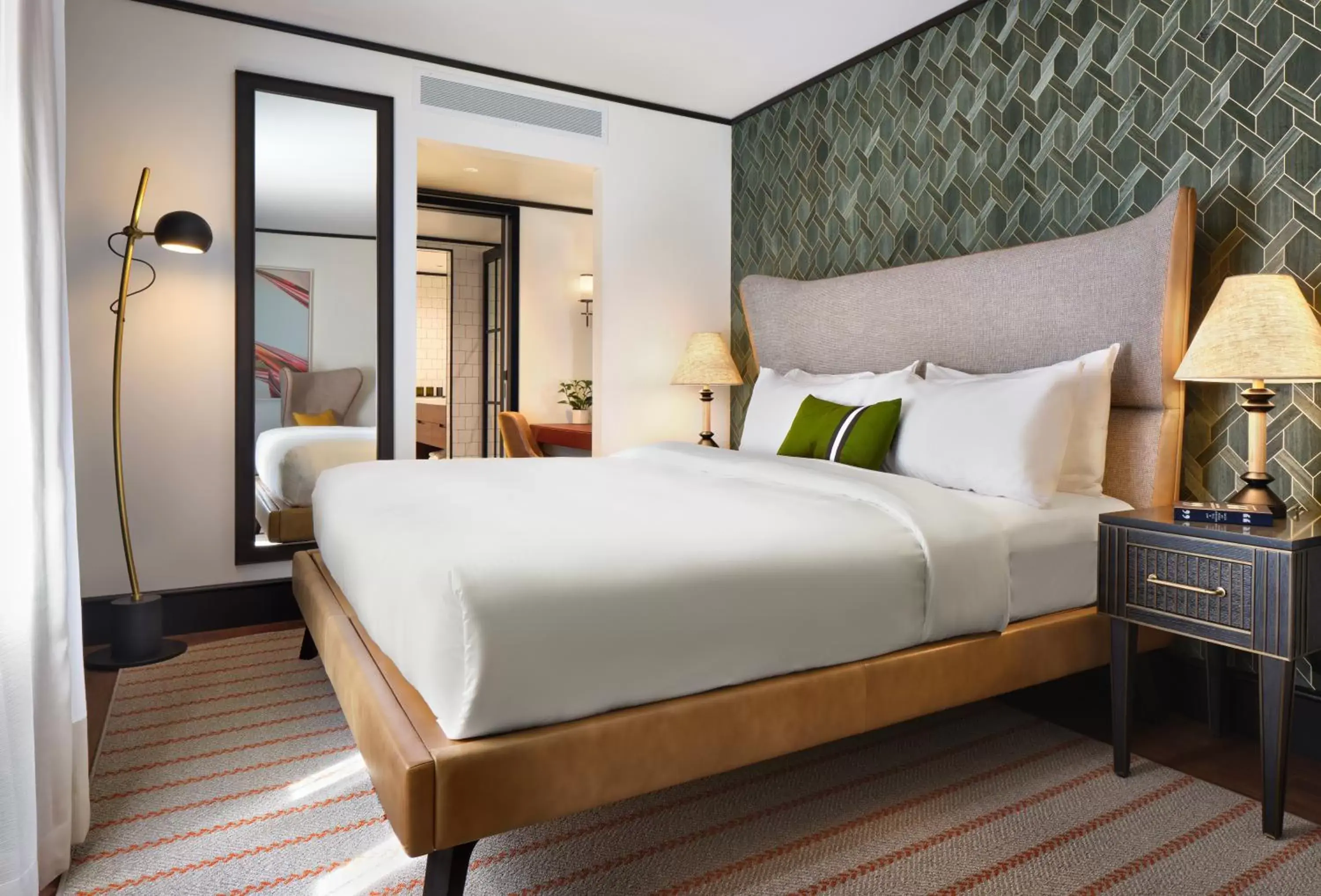 Corner King Suite in 21c Museum Hotel St Louis Corner King Suite in 21c Museum Hotel St Louis