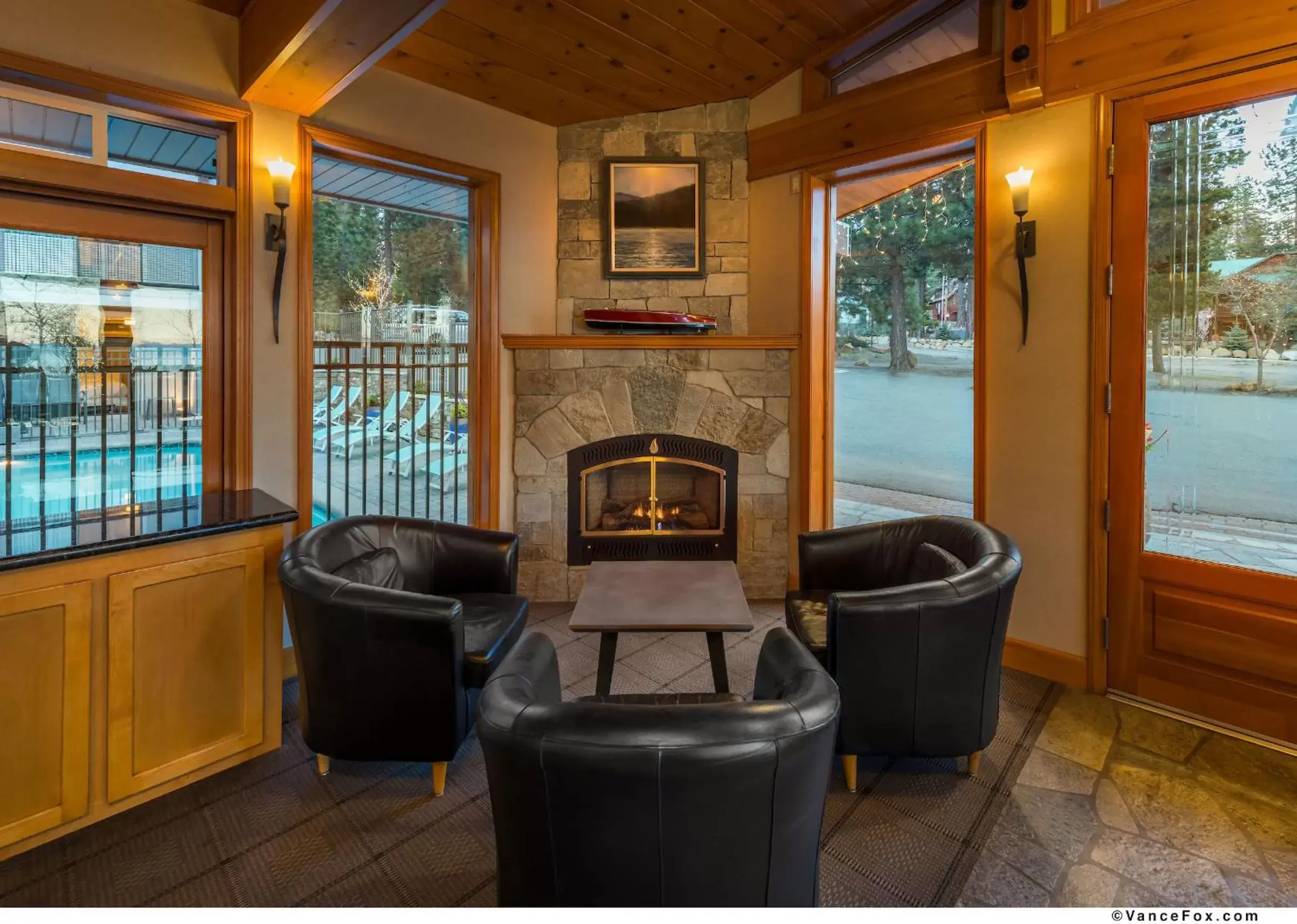 Lobby or reception in Firelite Lodge Lobby or reception in Firelite Lodge