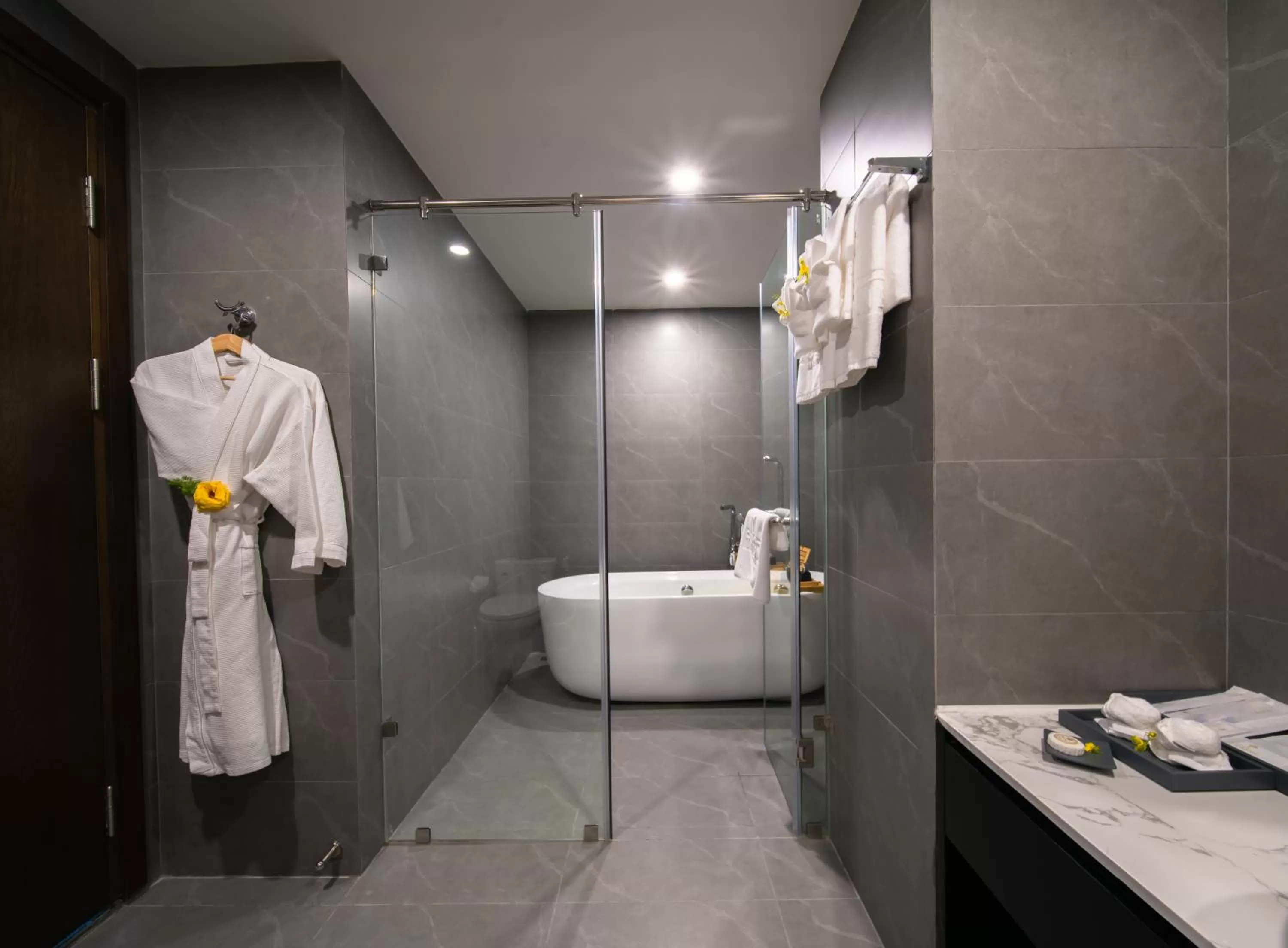 Toilet in Grand Tourane Nha Trang Hotel