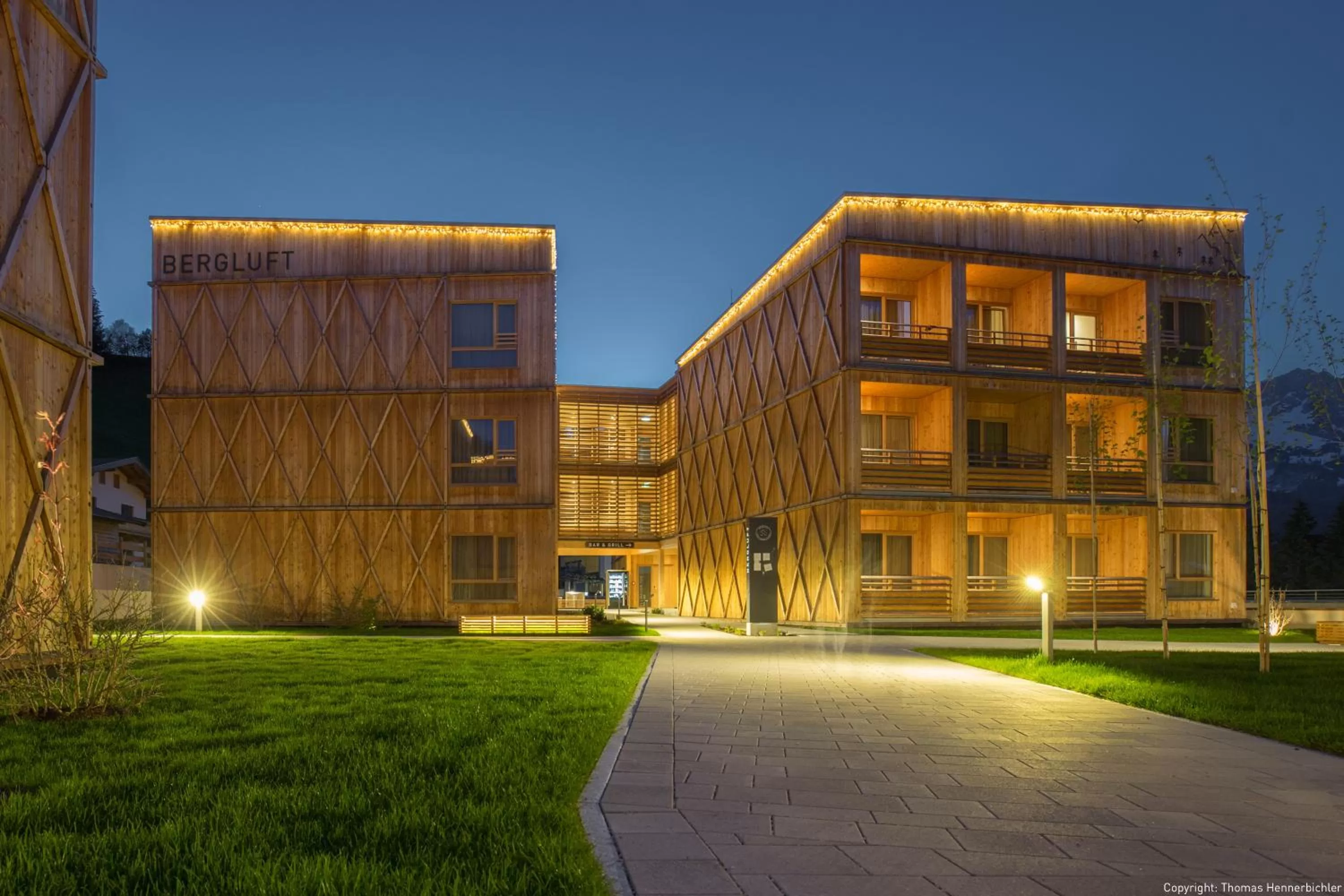 Property building in Tirol Lodge