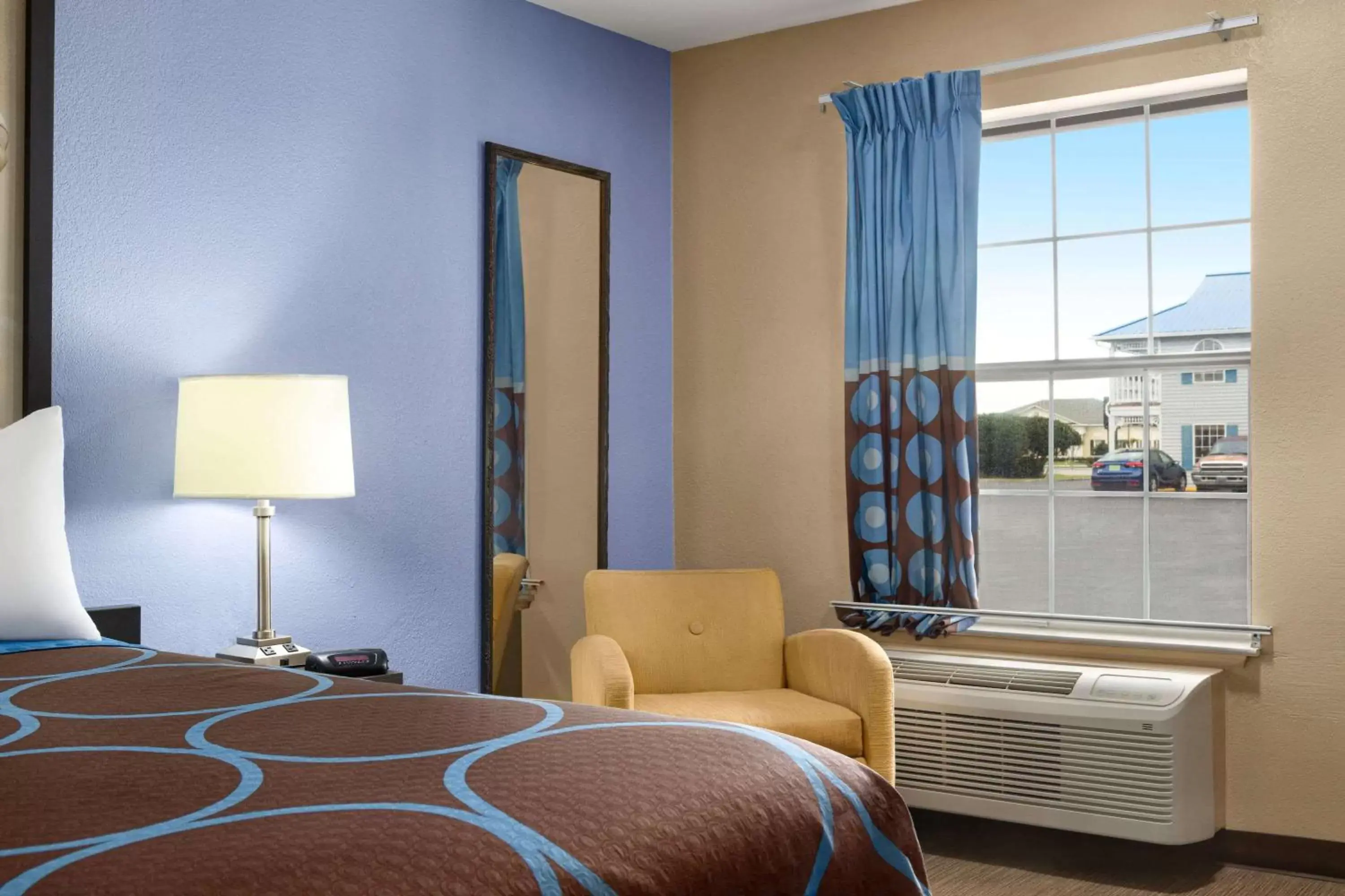 Bedroom, Bed in Super 8 by Wyndham Foley Bedroom, Bed in Super 8 by Wyndham Foley