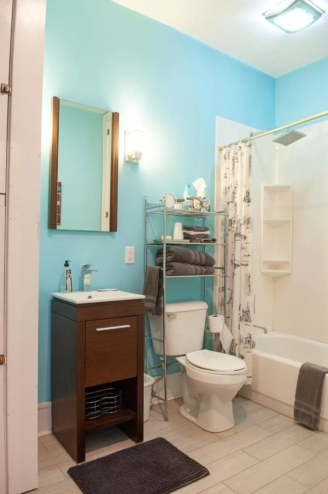 Shower, Bathroom in The Historic Wolf Hotel