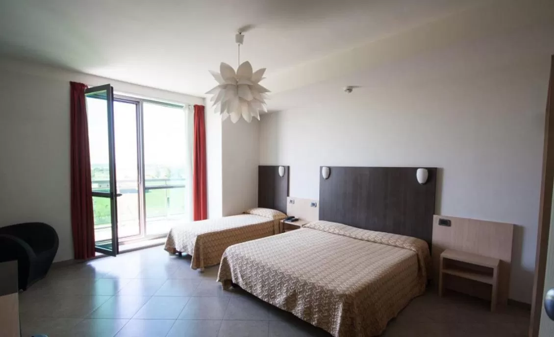 Bedroom in Hotel Lux