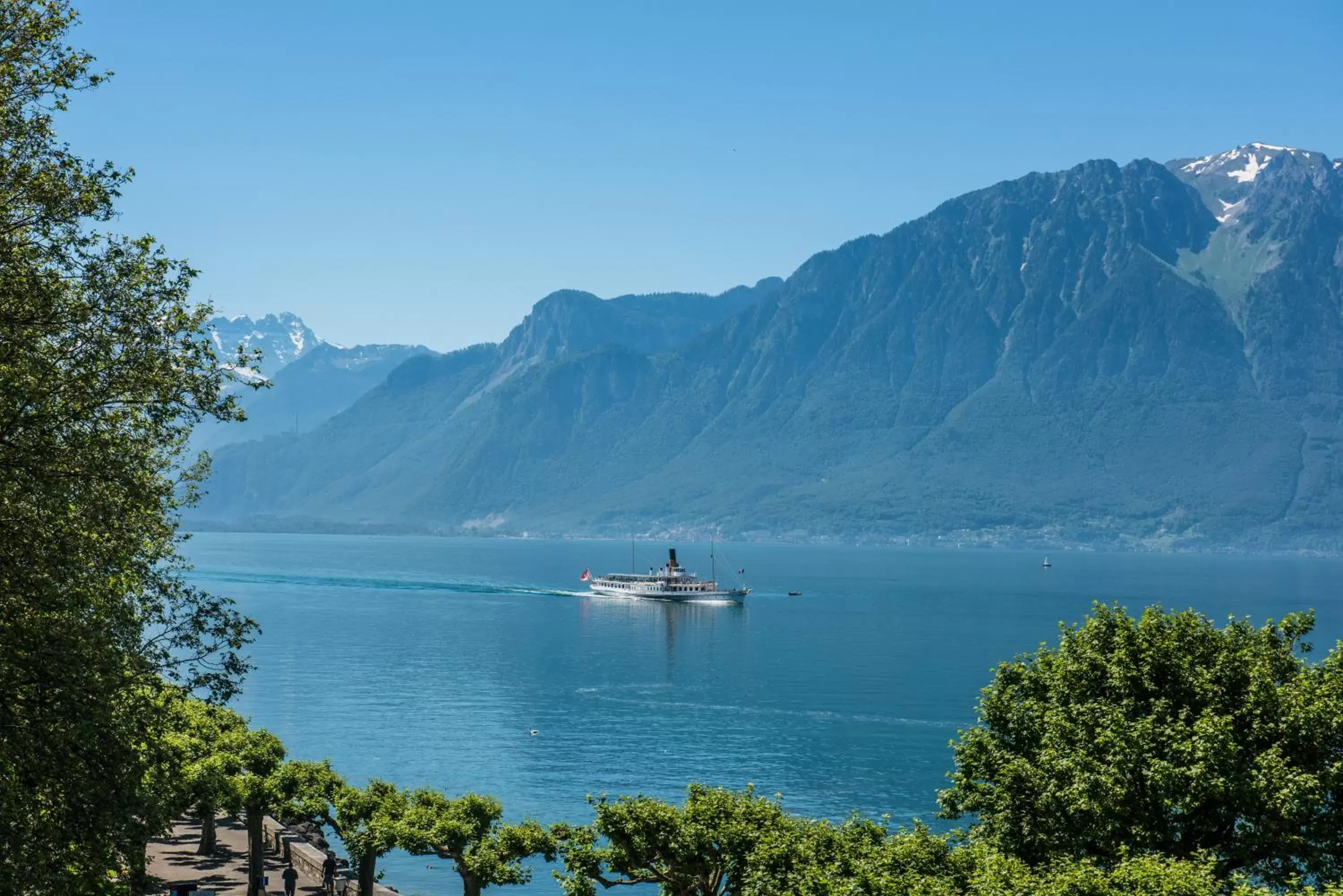 Lake view in Grand Hotel du Lac - Relais & Châteaux