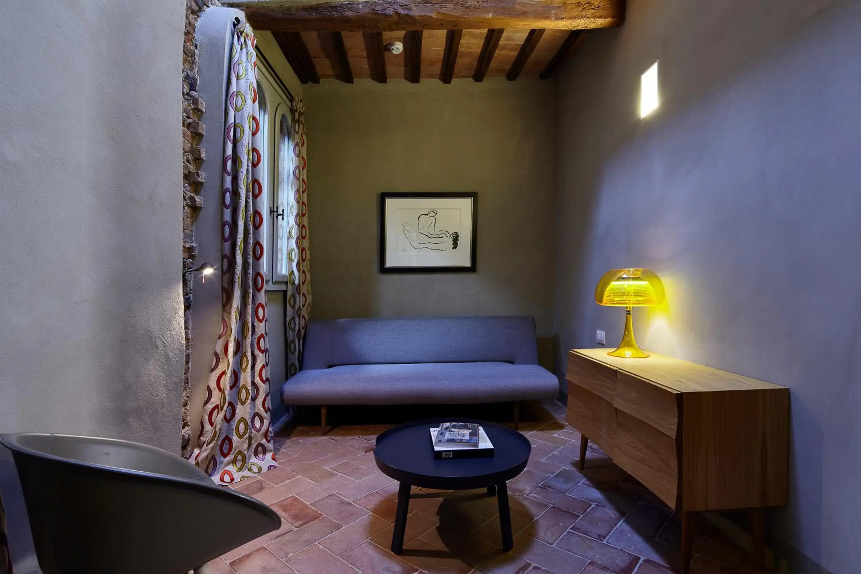Living room, Seating Area in Palazzetto Rosso - Art Hotel