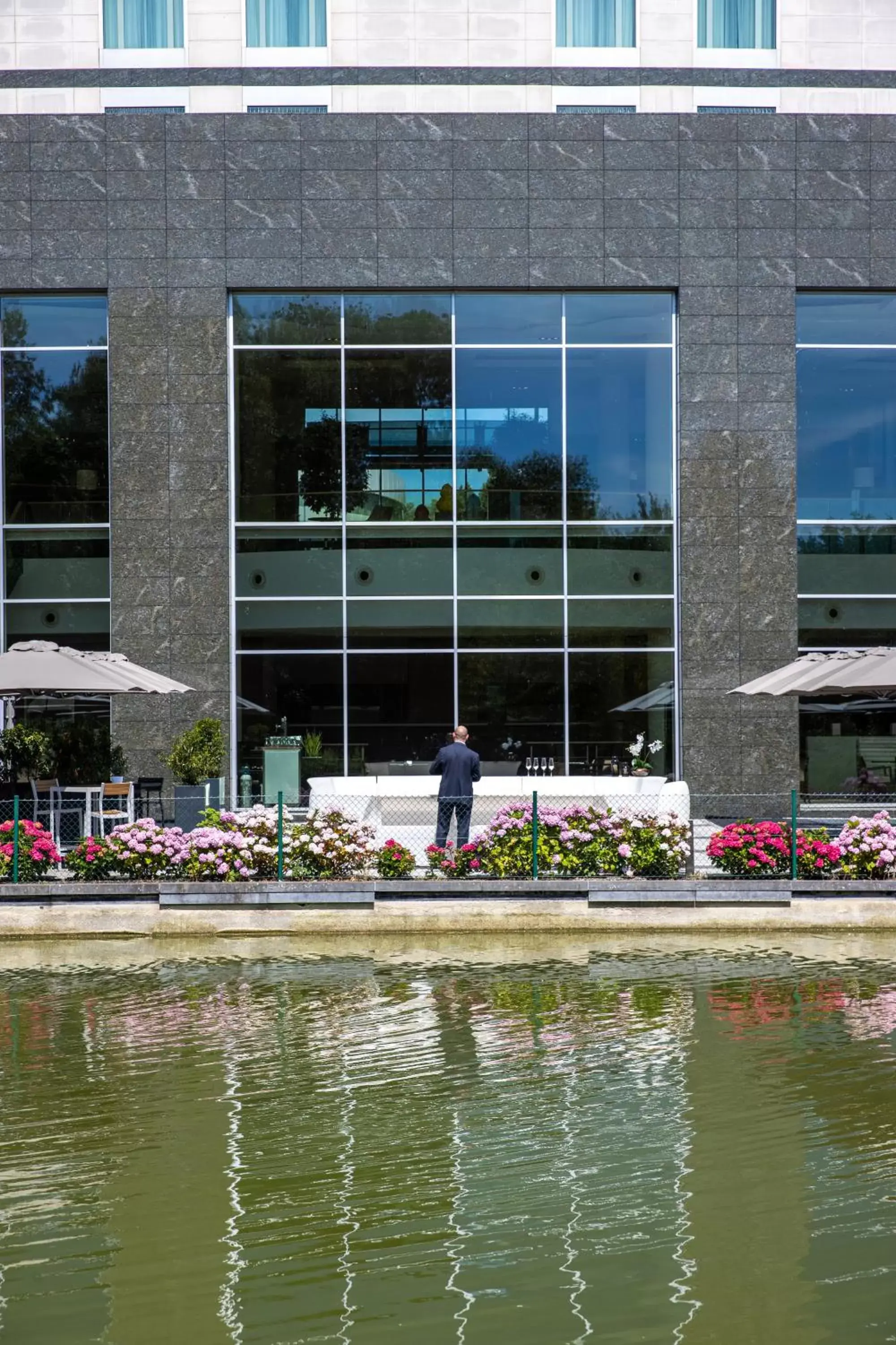 Property building in Crowne Plaza Brussels Airport, an IHG Hotel