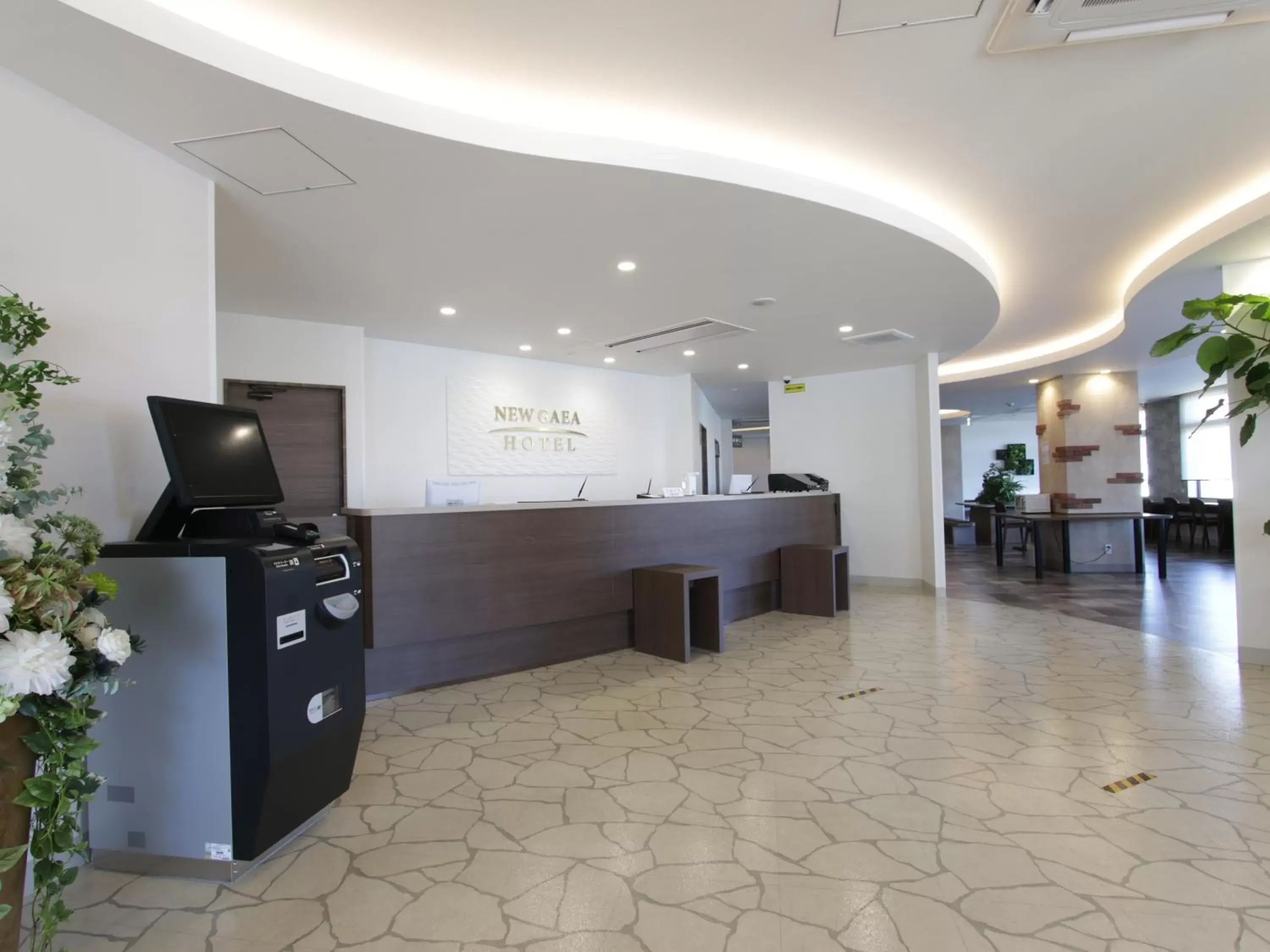 Lobby or reception, Lobby/Reception in Hotel New Gaea Nishi Kumamoto Ekimae