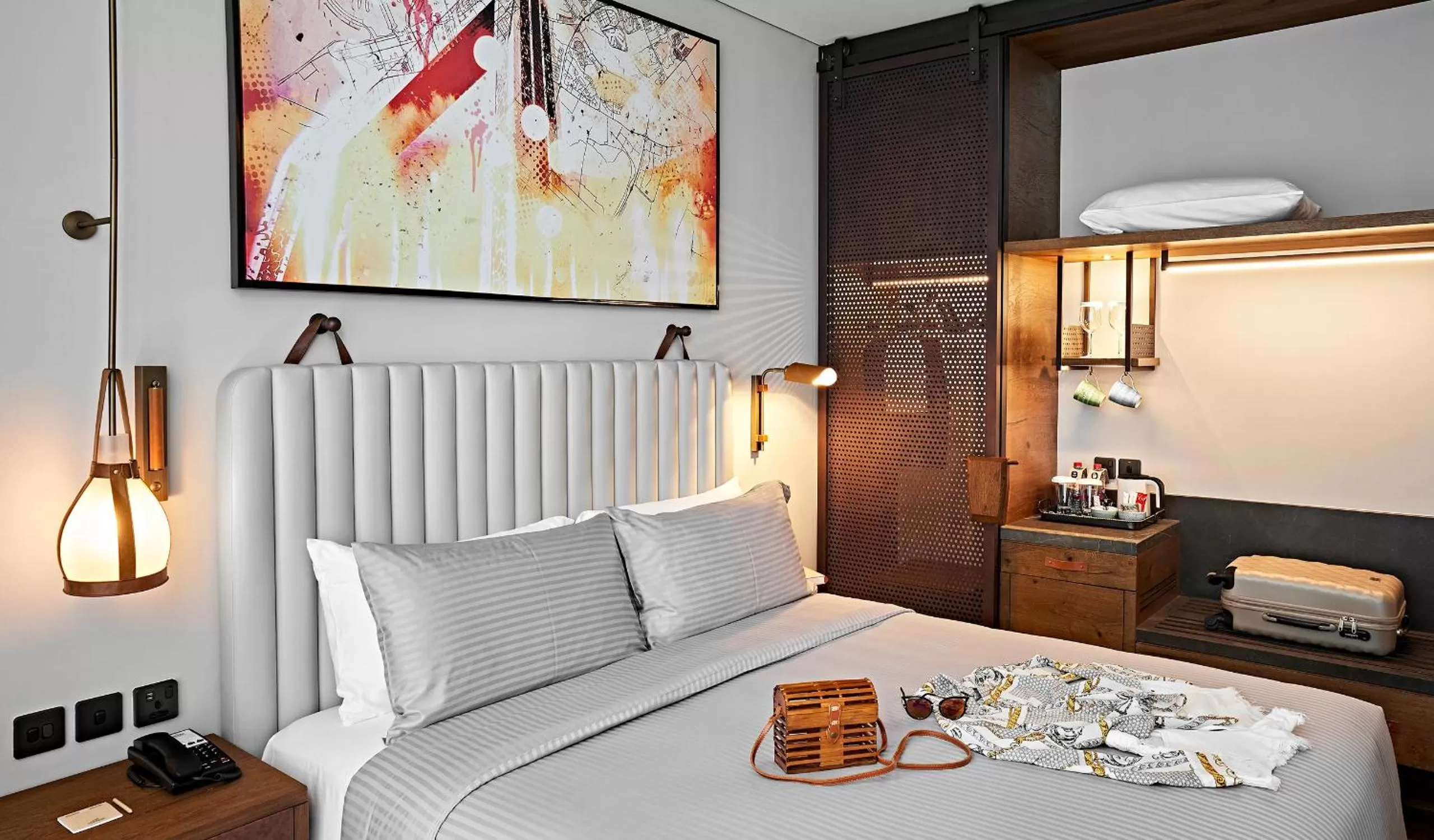 Bed in Barcelo Business Bay Dubai -Formerly Revier Hotel