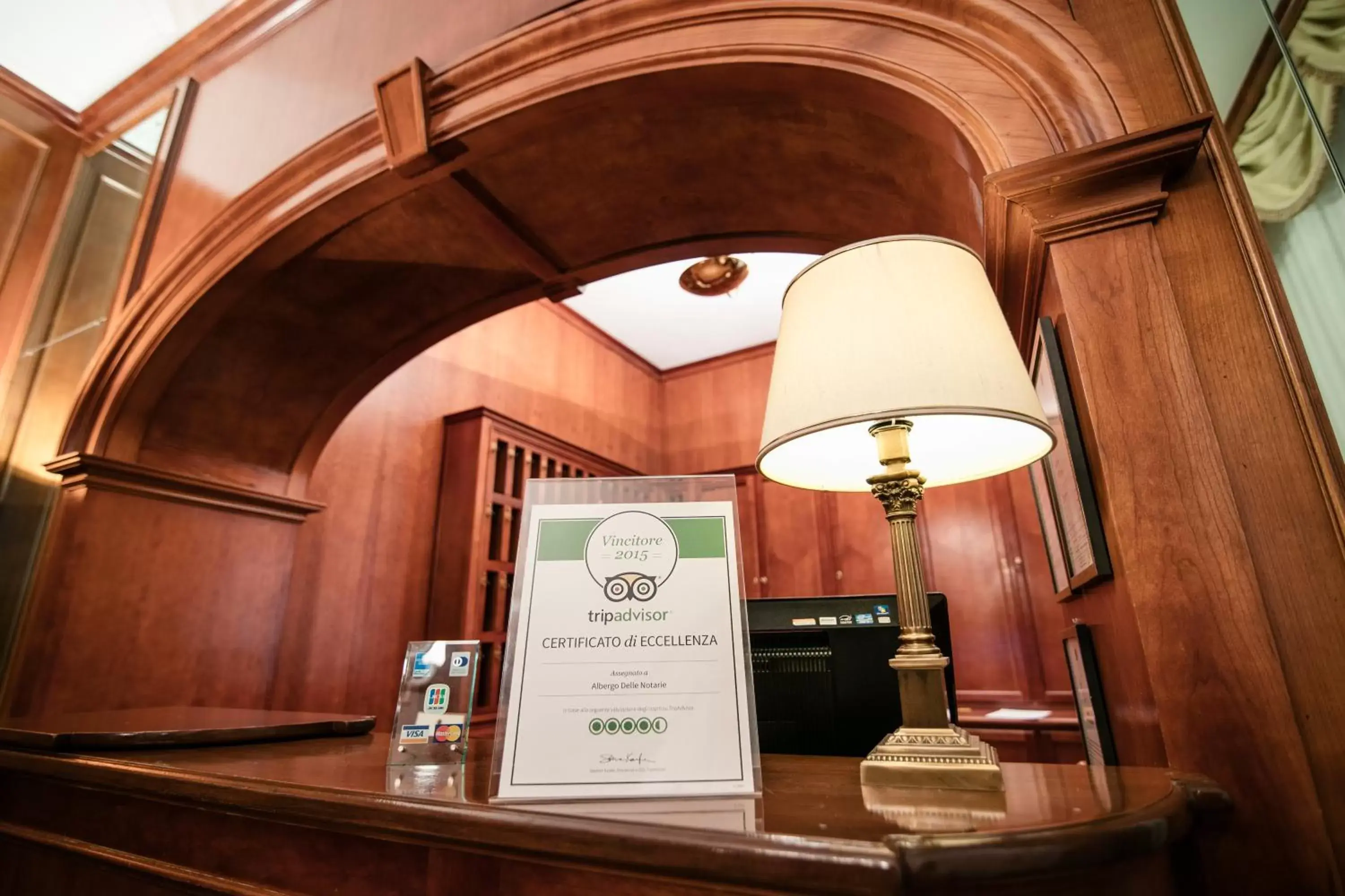 Certificate/Award, Lounge/Bar in Albergo Delle Notarie