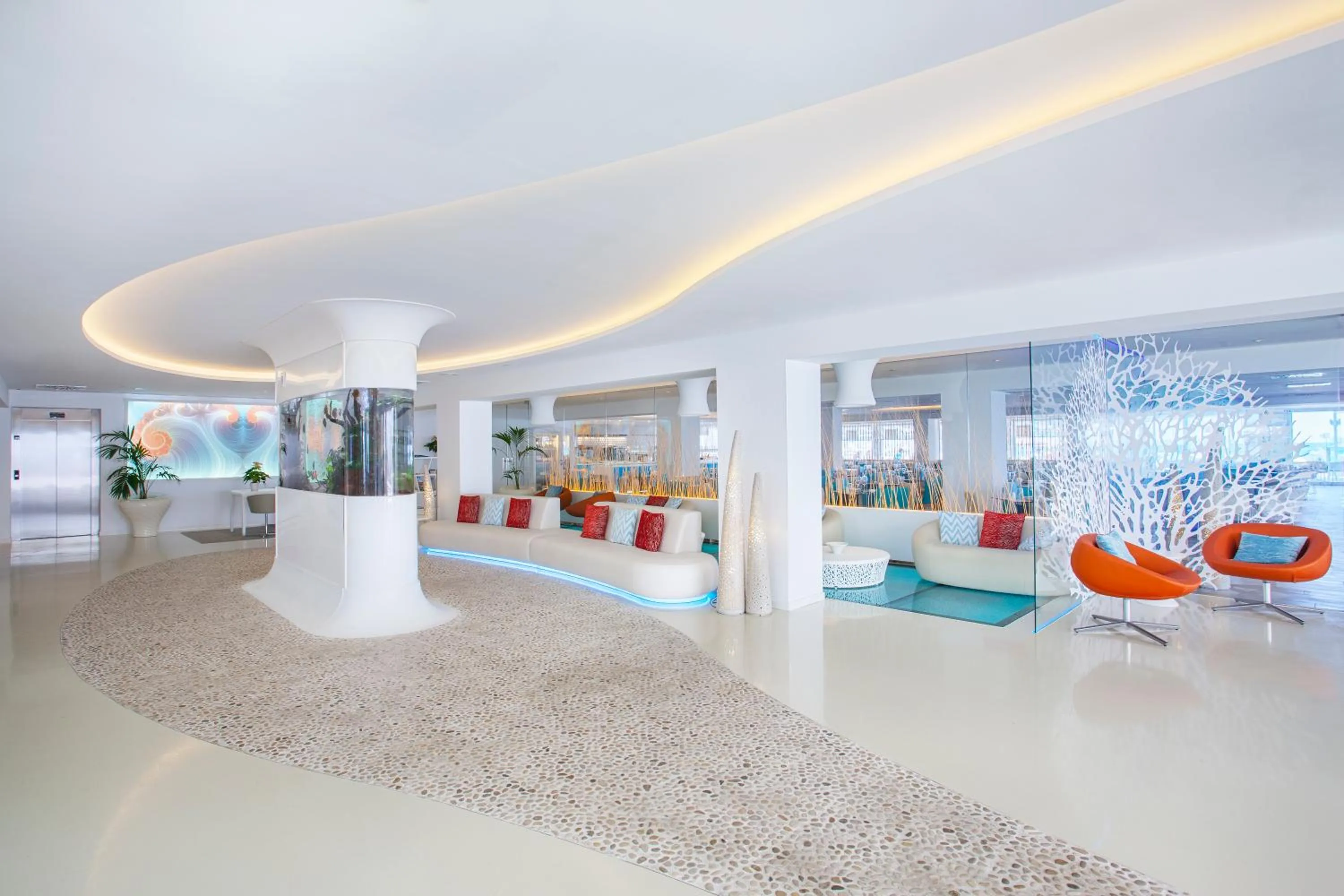 Lobby or reception in The Sea Hotel by Grupotel - Adults Only