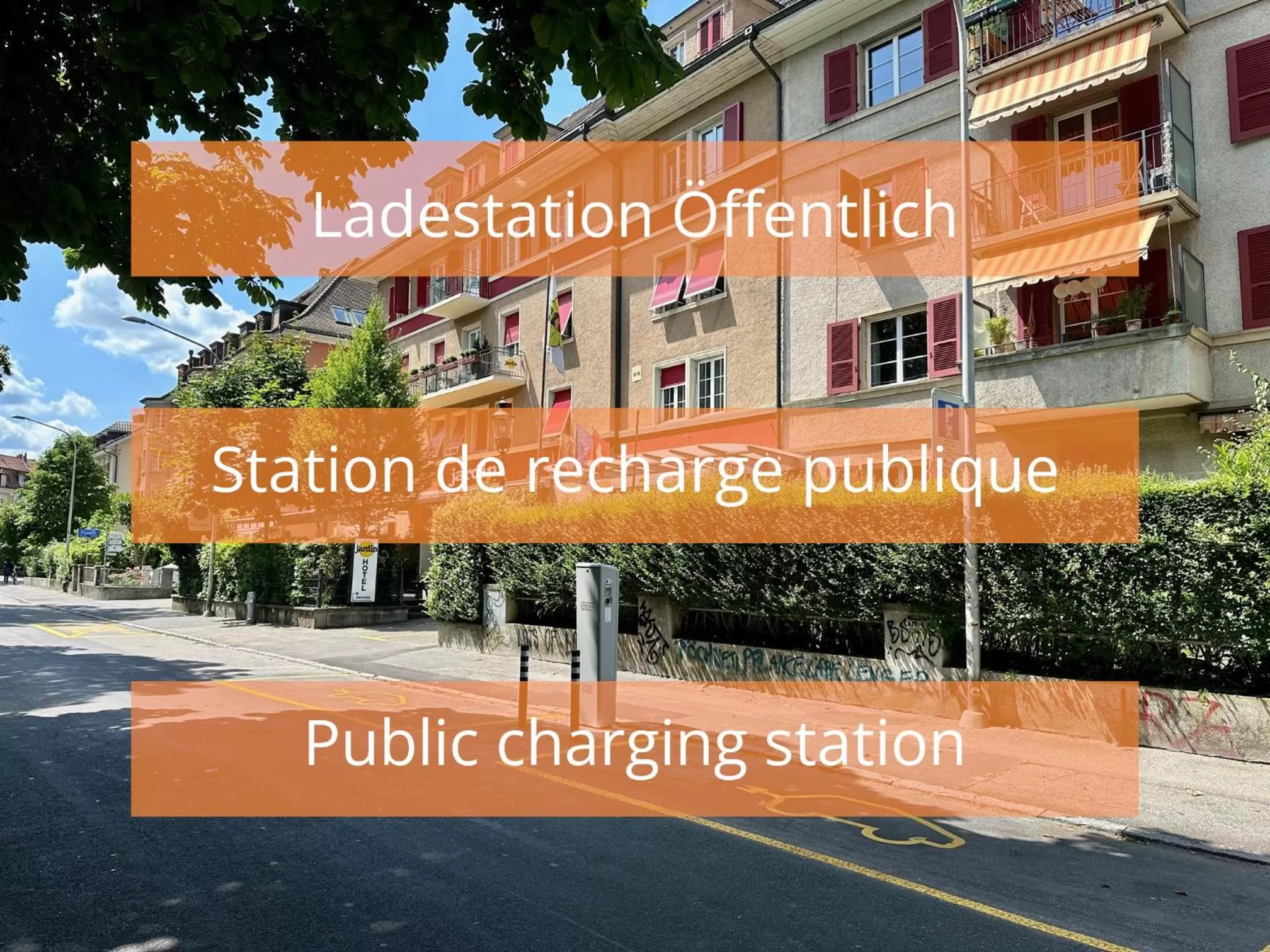 Parking in Hotel Jardin Bern