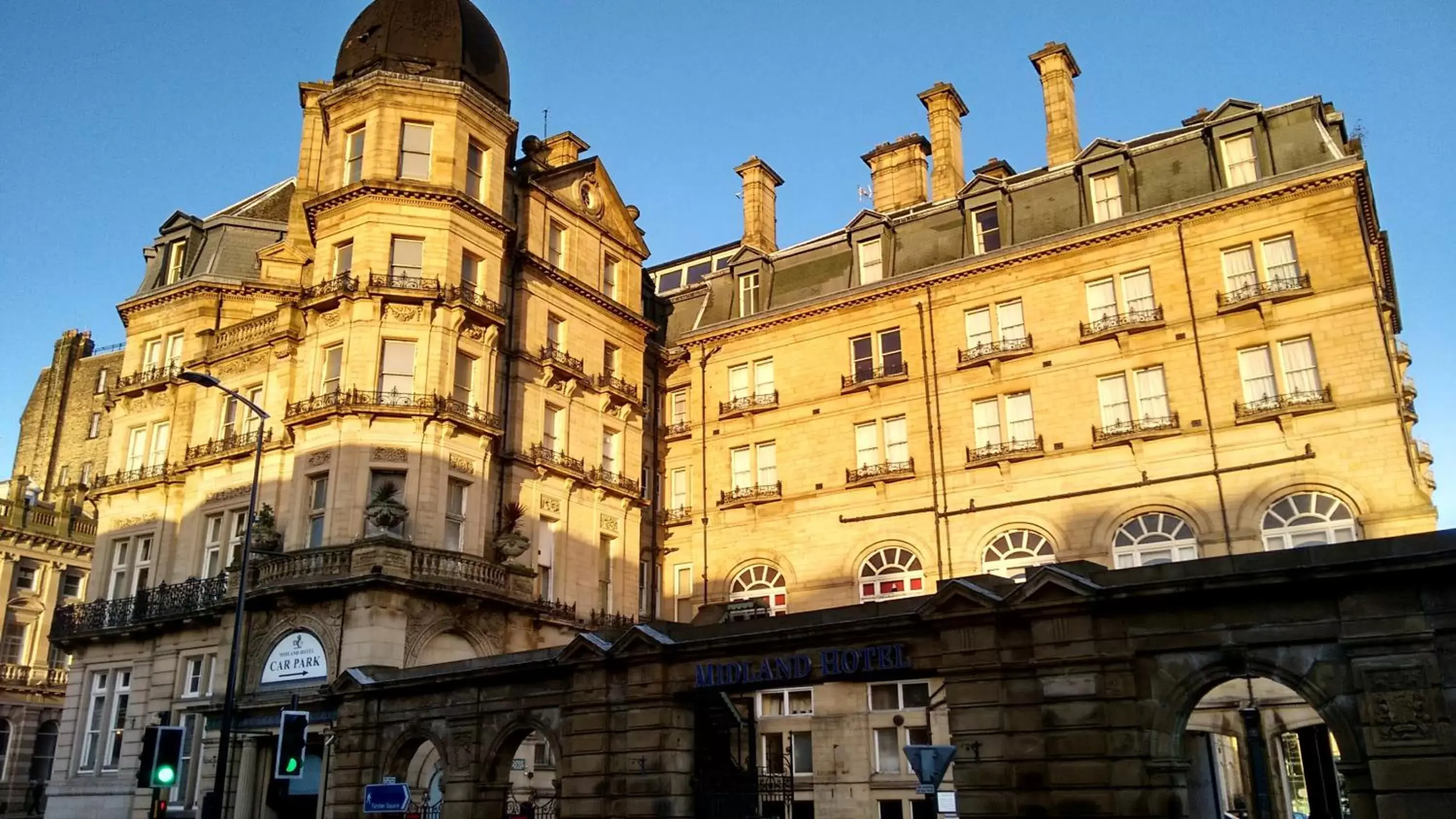 Property building in The Midland Hotel