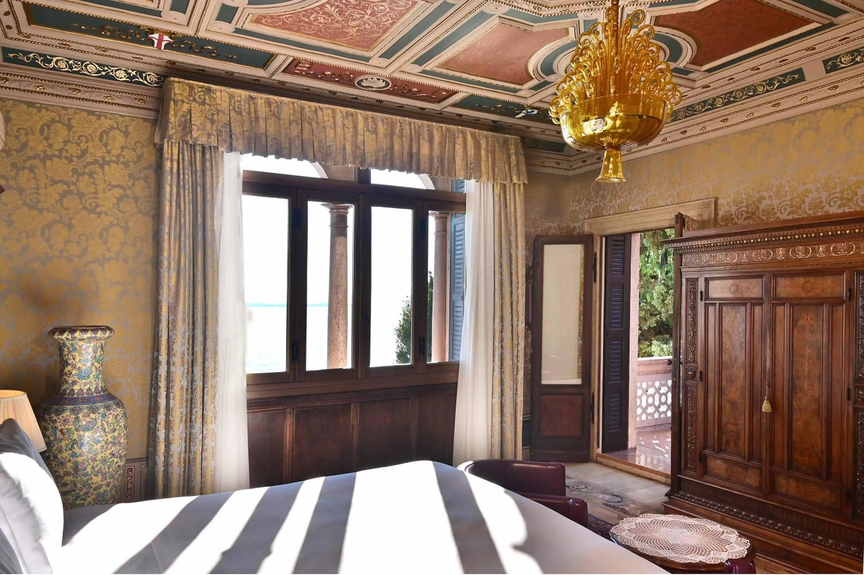 Bedroom, Bed in Hotel Villa Fiordaliso