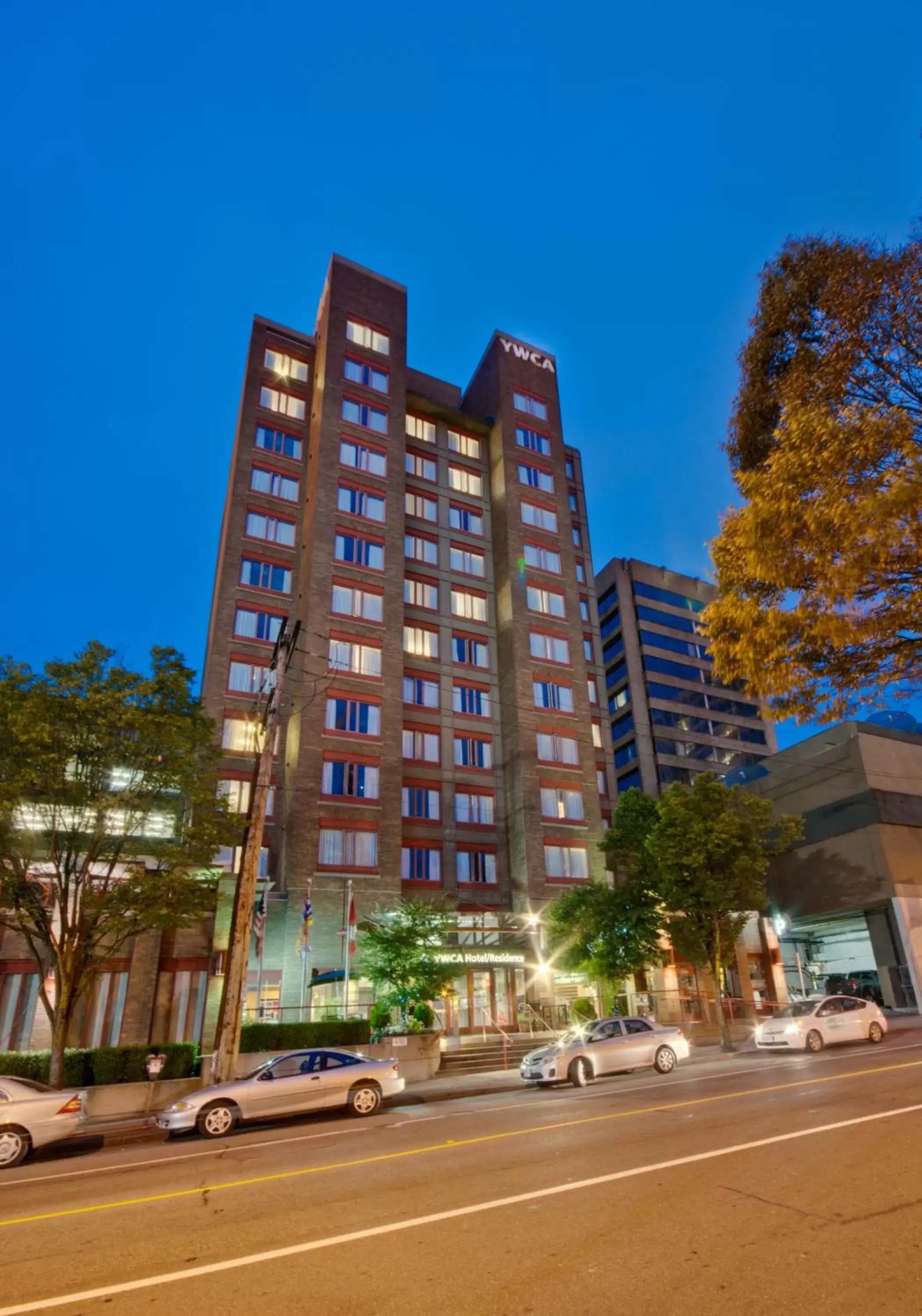 Facade/entrance, Property Building in YWCA Hotel Vancouver