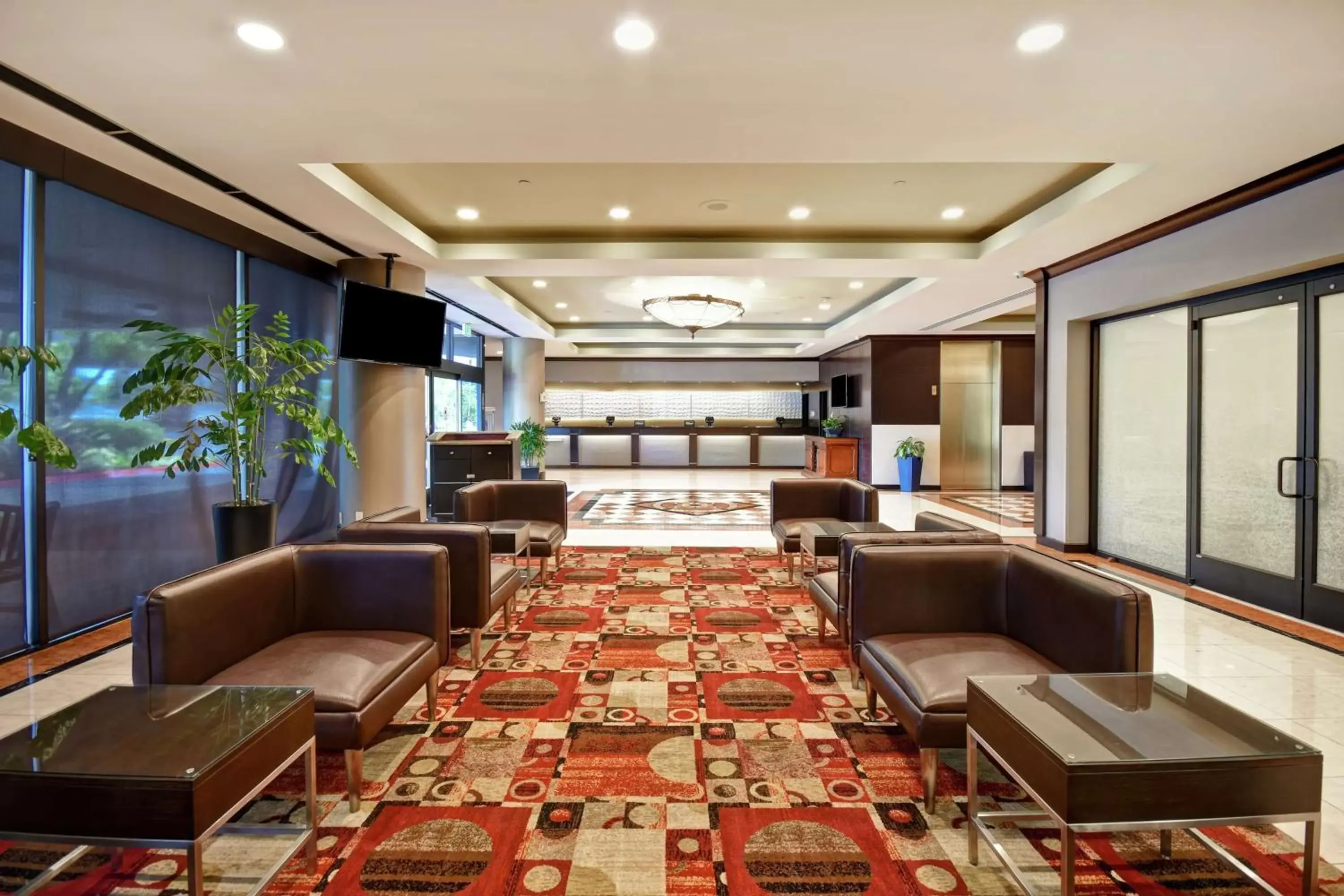 Lobby or reception, Lobby/Reception in DoubleTree by Hilton Pleasanton at The Club