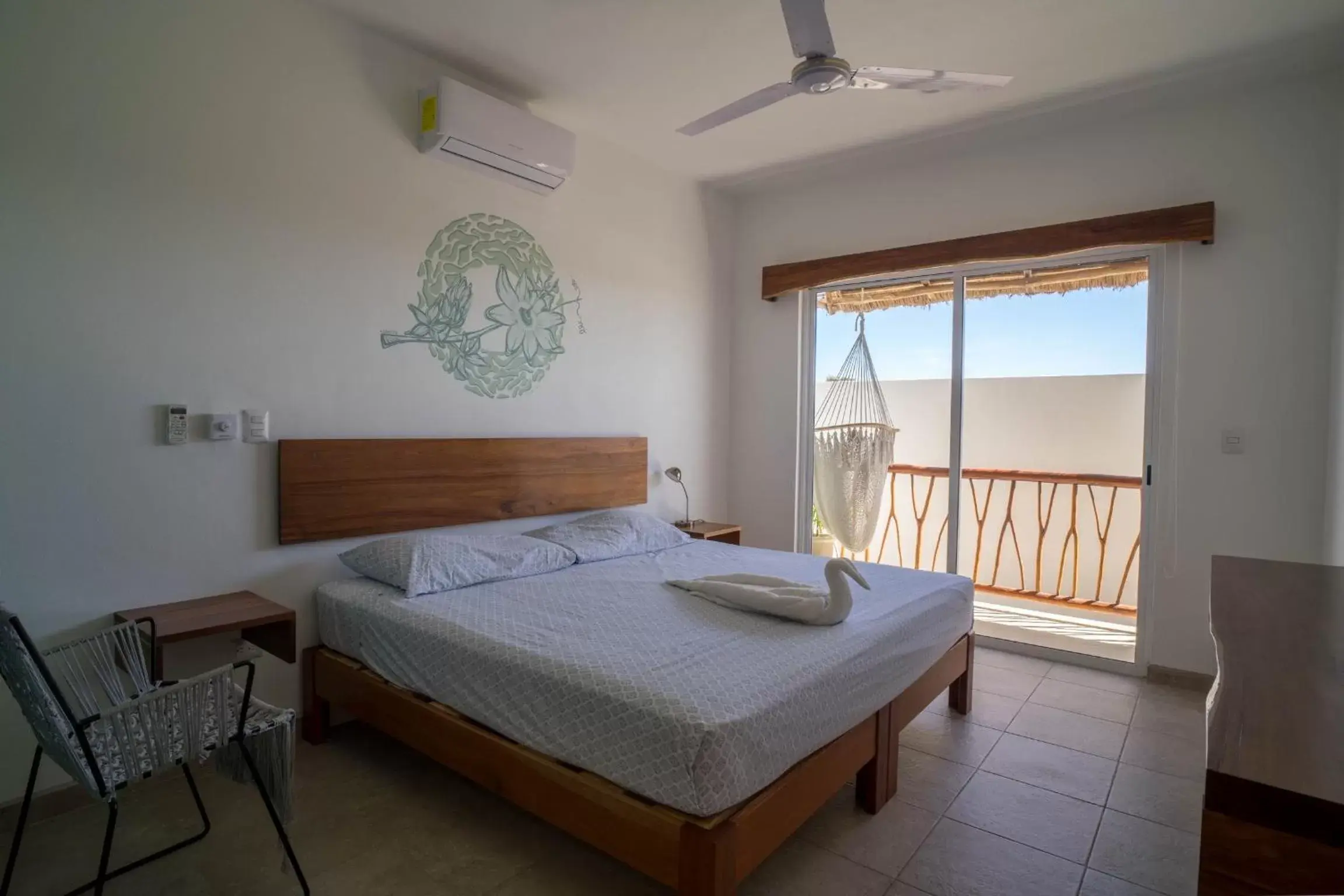 Photo of the whole room, Bed in Caliza Tulum Hotel