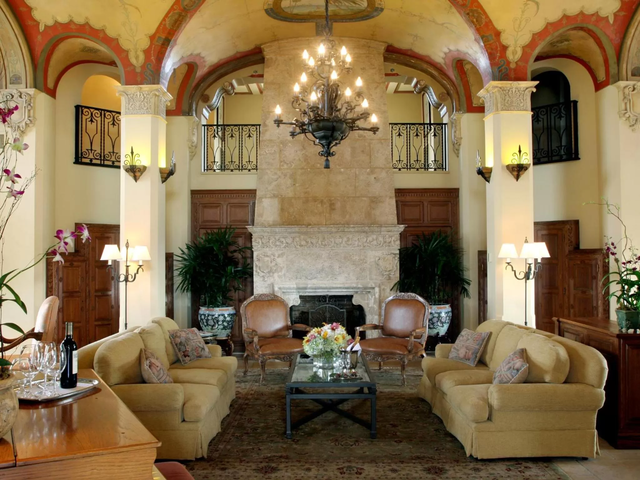 Living room in Biltmore Hotel Miami Coral Gables