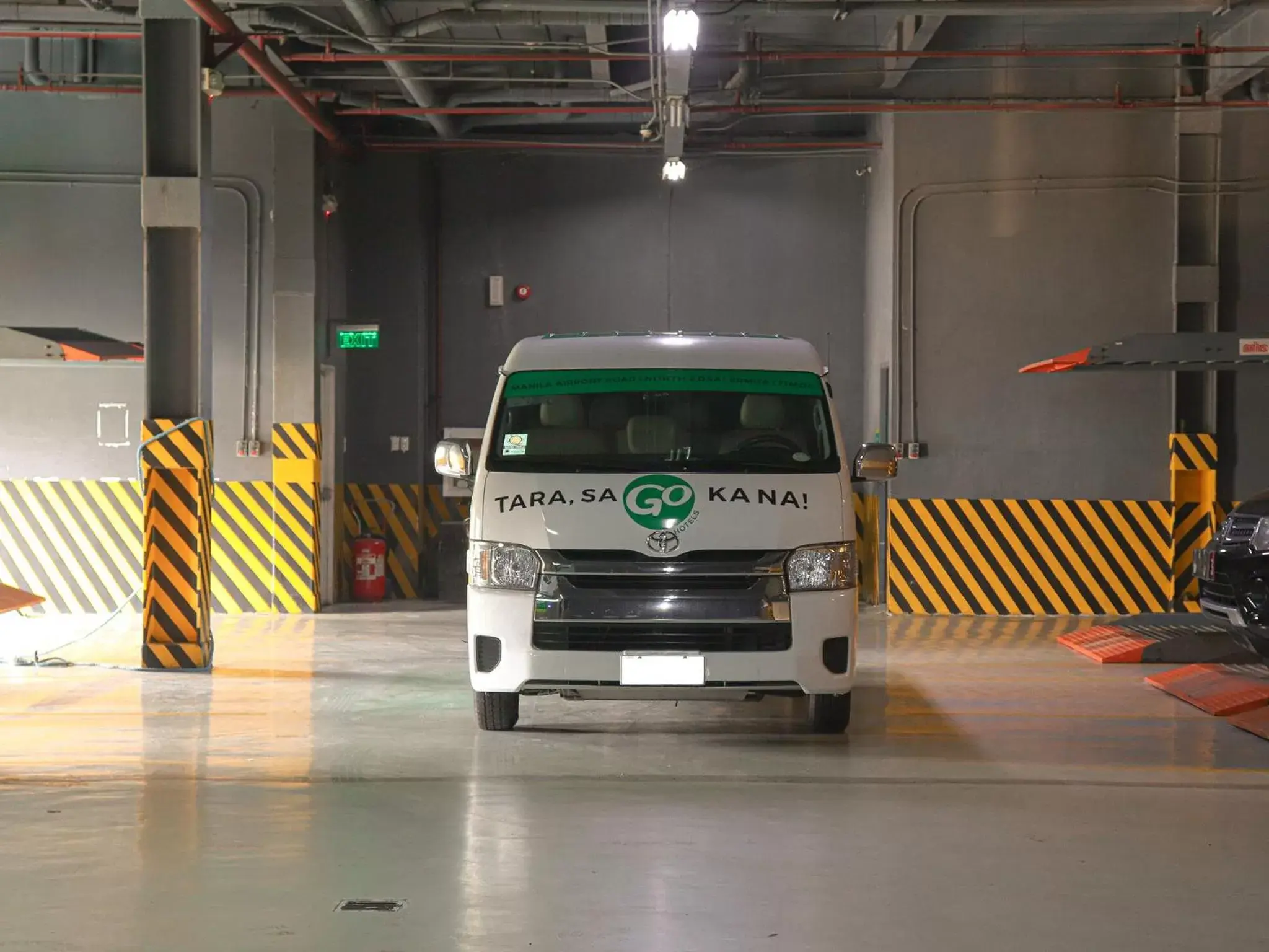 Parking in Go Hotels Manila Airport Road