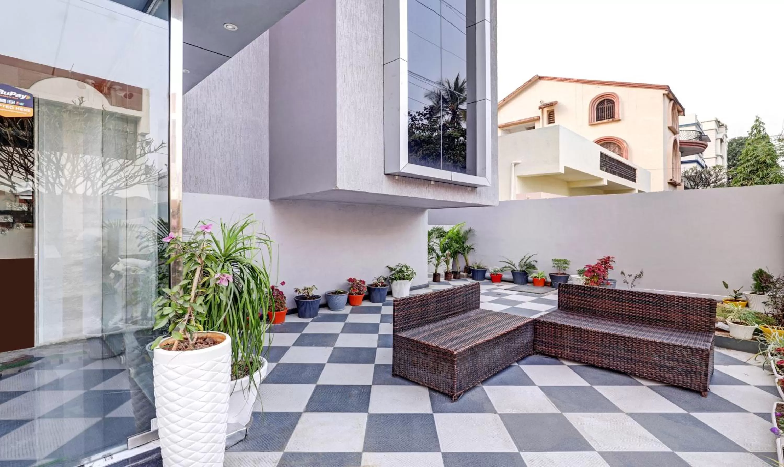Balcony/Terrace in Treebo Finesta Suites, Nagpur Airport