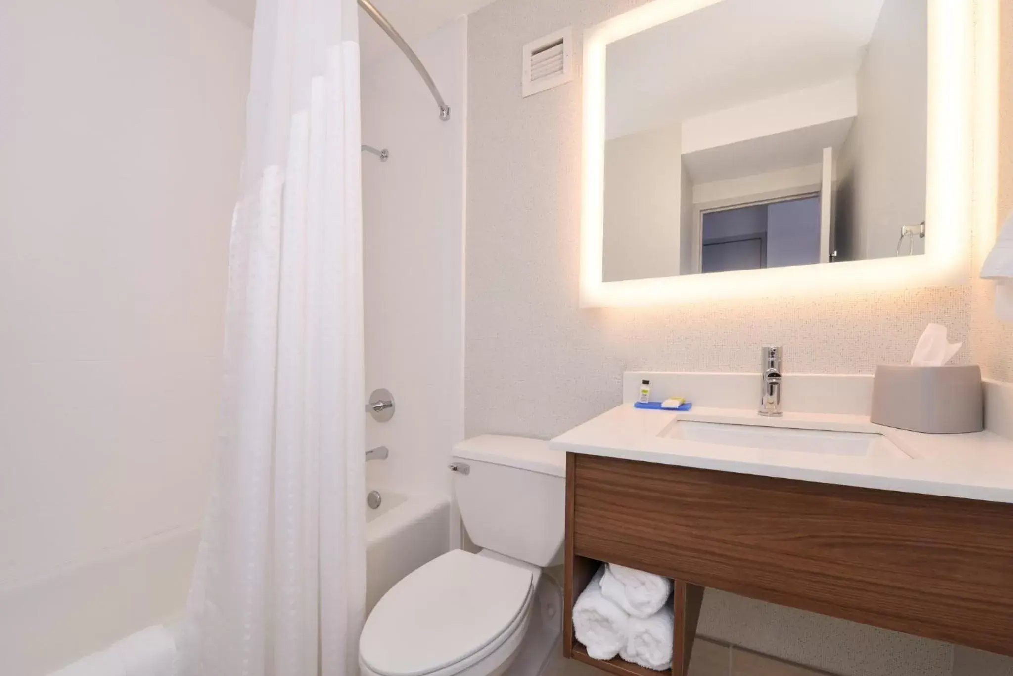 Bathroom in Holiday Inn Express Towson- Baltimore North, an IHG Hotel