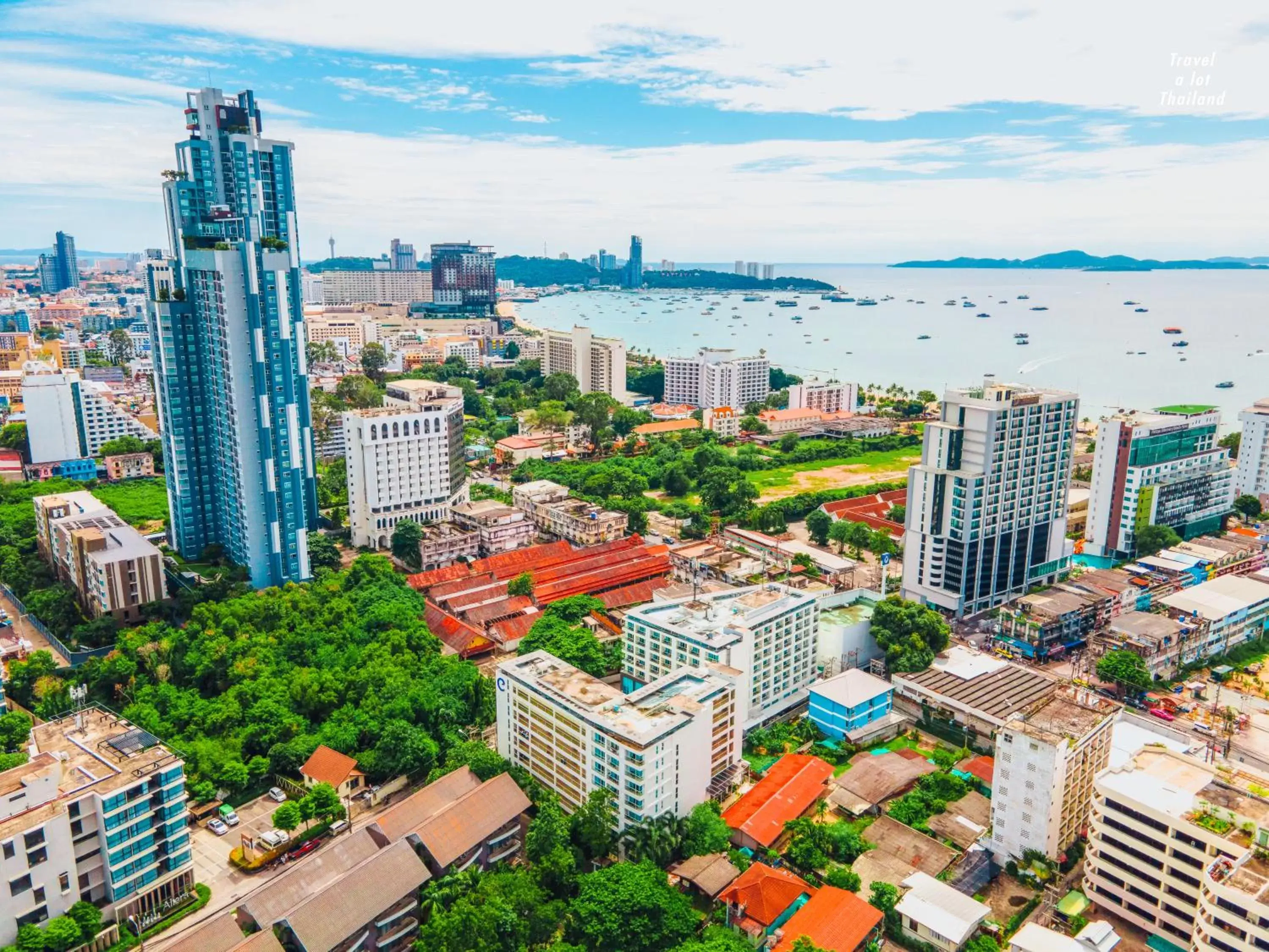 Bird's eye view, Bird's-eye View in Centara Pattaya Hotel