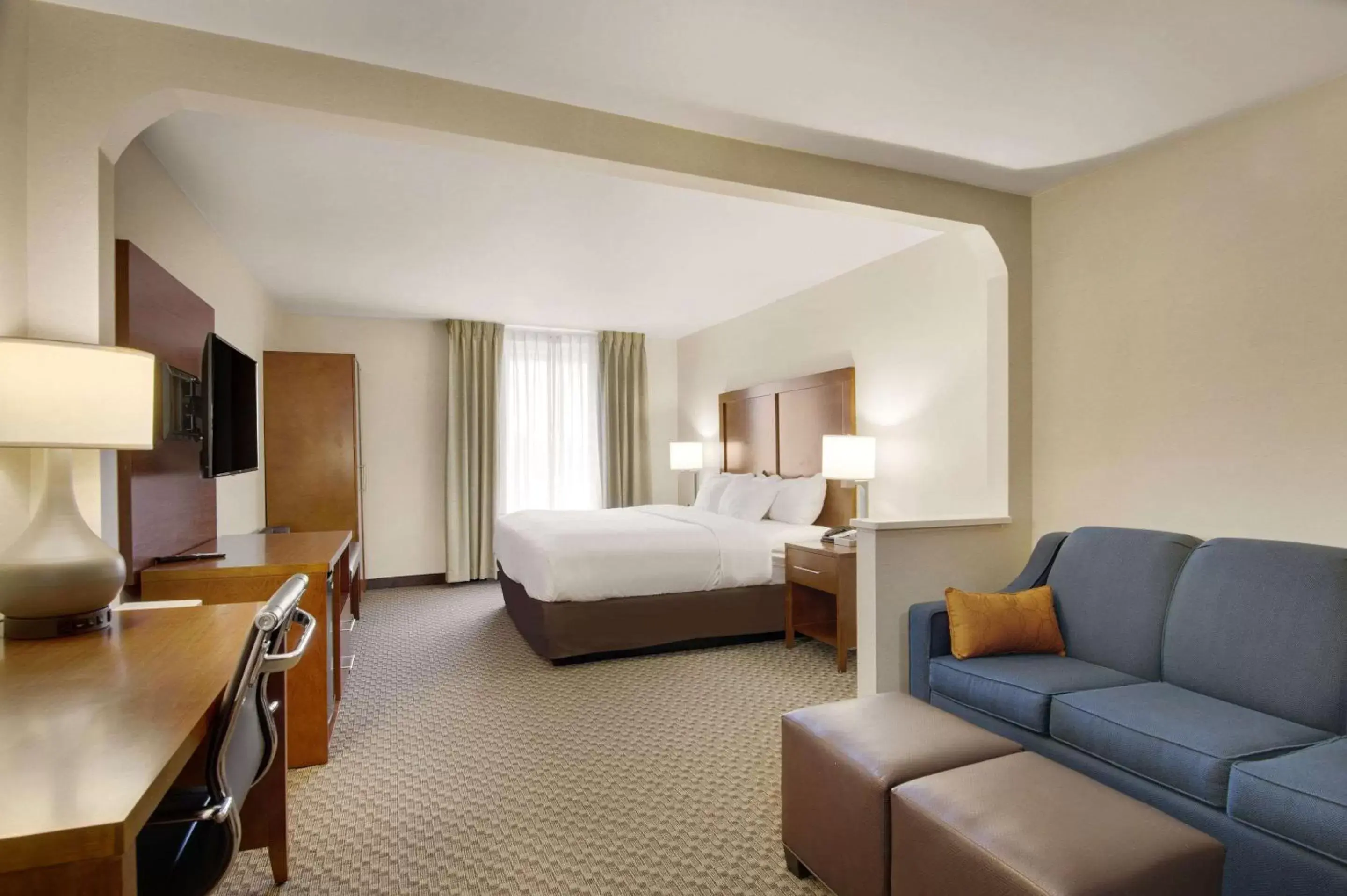 Photo of the whole room in Comfort Inn Airport Roanoke