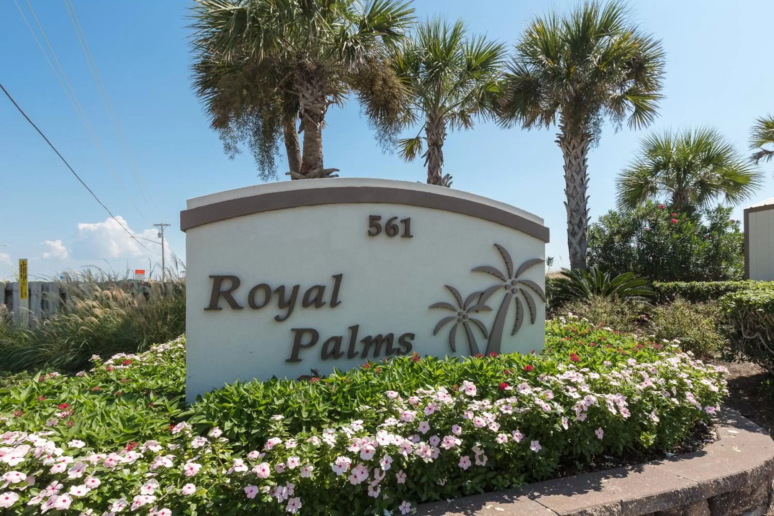 Property Logo/Sign in Royal Palms #1006