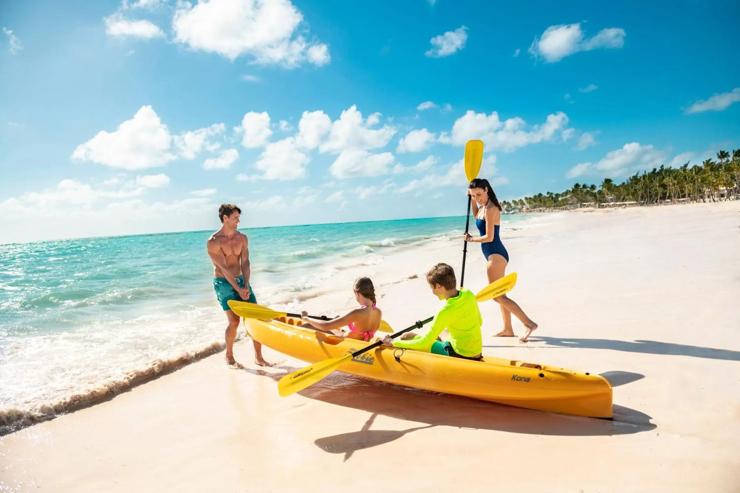 Activities, Canoeing in Hyatt Ziva Cap Cana