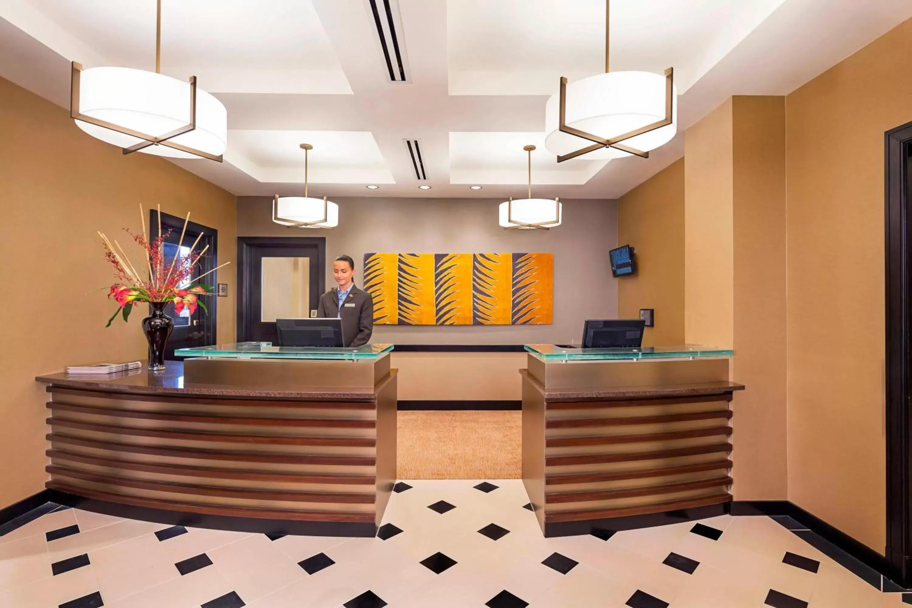 Lobby or reception, Lobby/Reception in Residence Inn by Marriott Omaha Downtown Old Market Area