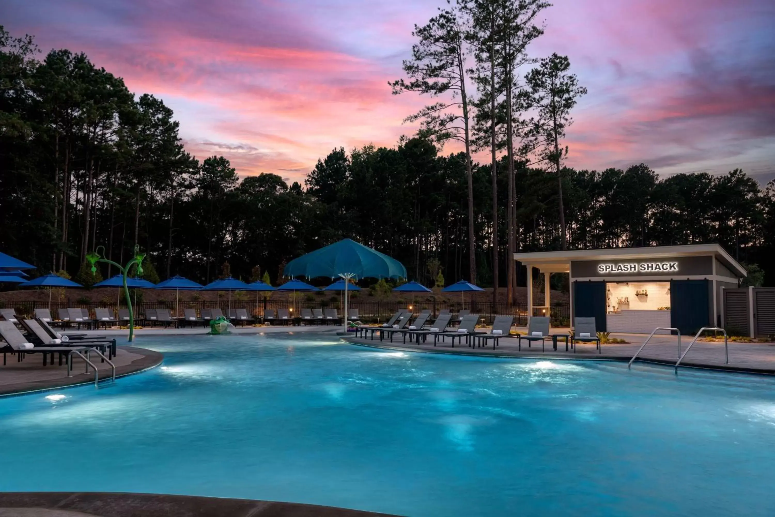 Swimming pool, Sunrise/Sunset in The Ritz-Carlton Reynolds, Lake Oconee