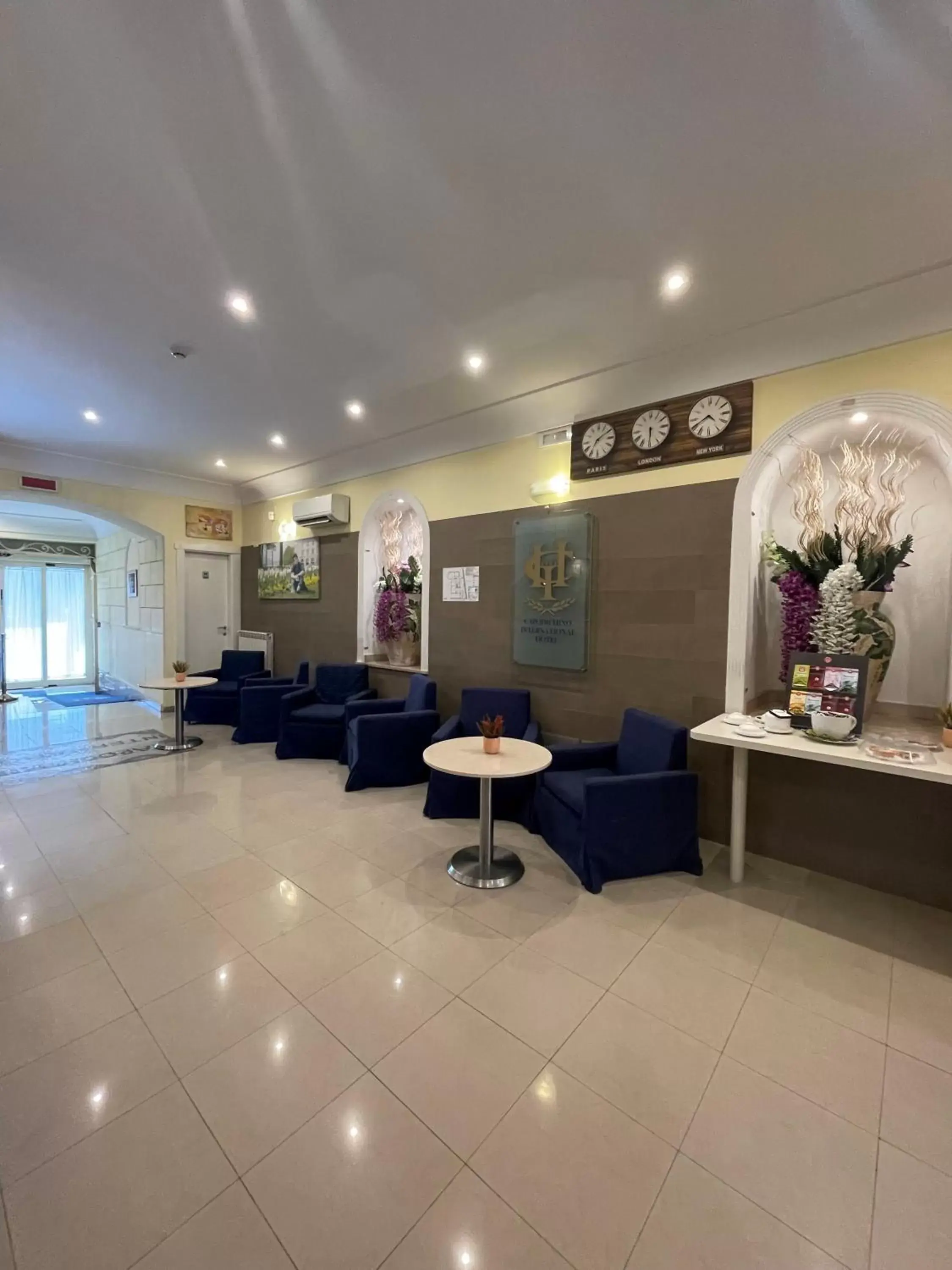 Lobby or reception, Lobby/Reception in Capodichino International Hotel