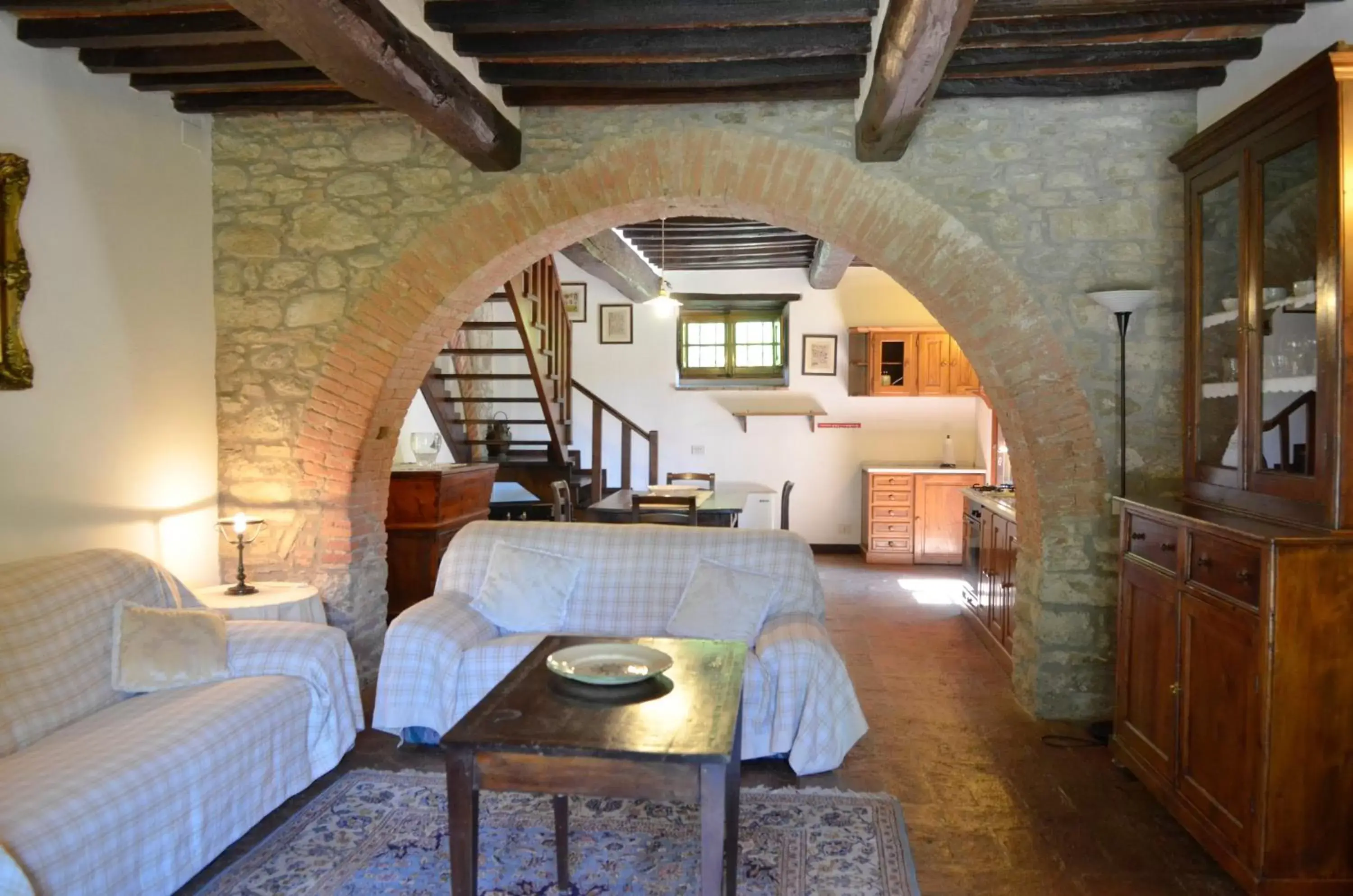 Living room, Seating Area in Residence Il Casale