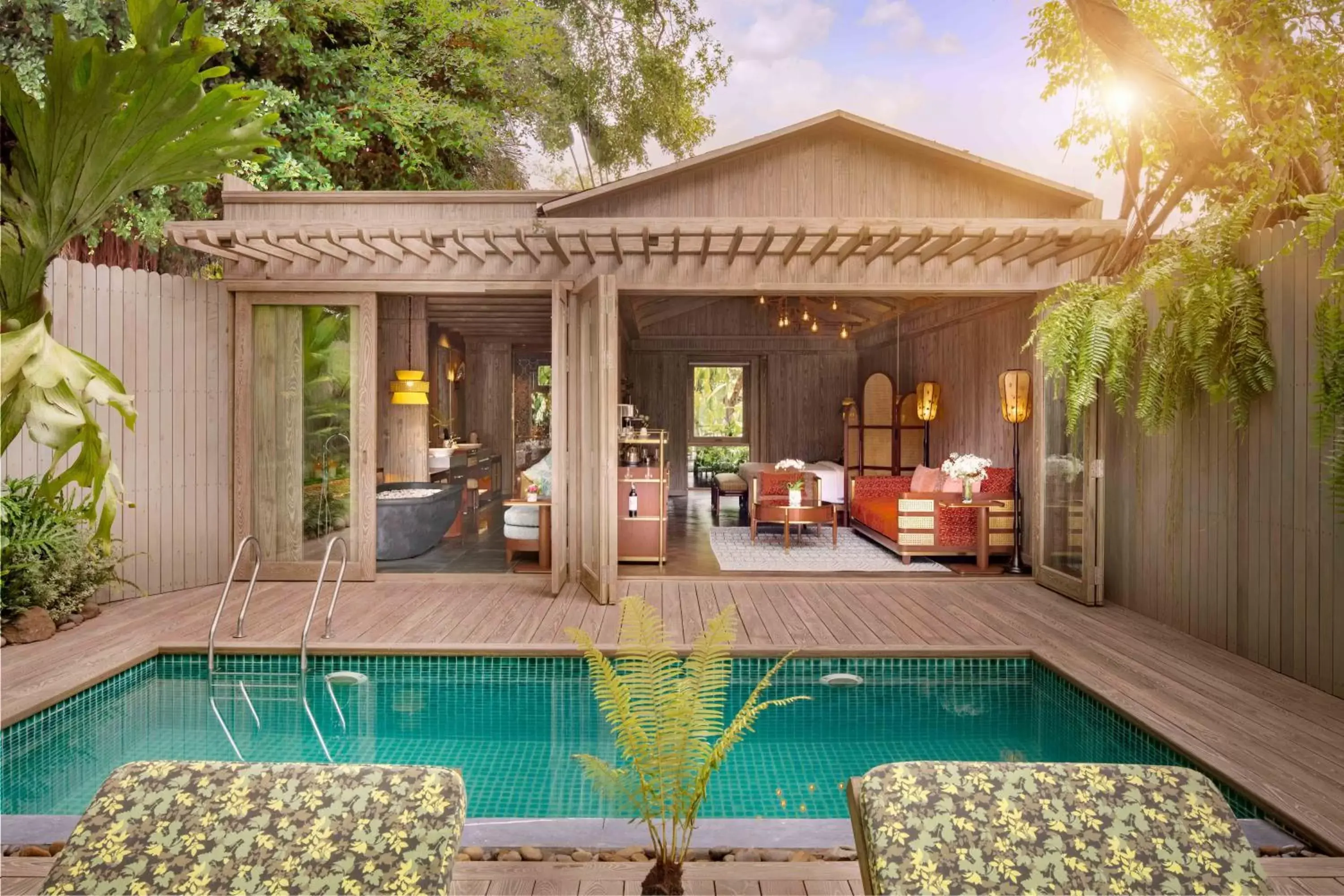 Swimming Pool in An Lam Retreats Saigon River