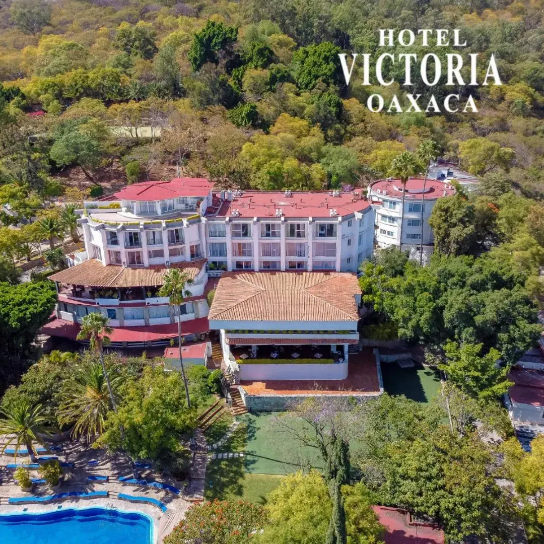 Property building, Bird's-eye View in Hotel Victoria Oaxaca