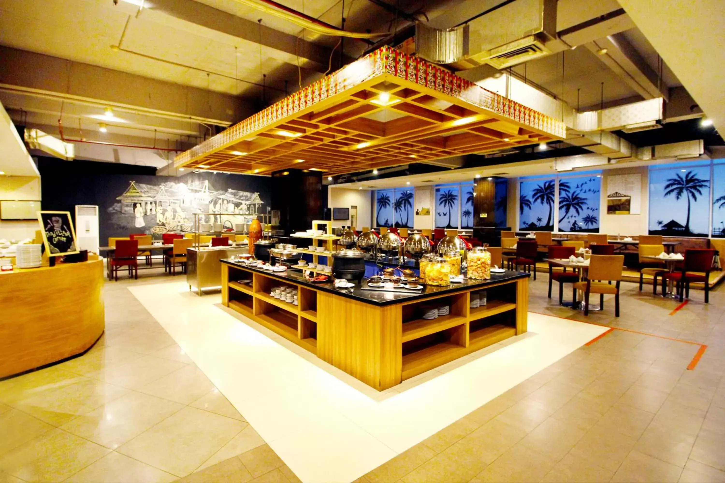 Restaurant/places to eat in Hotel Dafam Pekanbaru