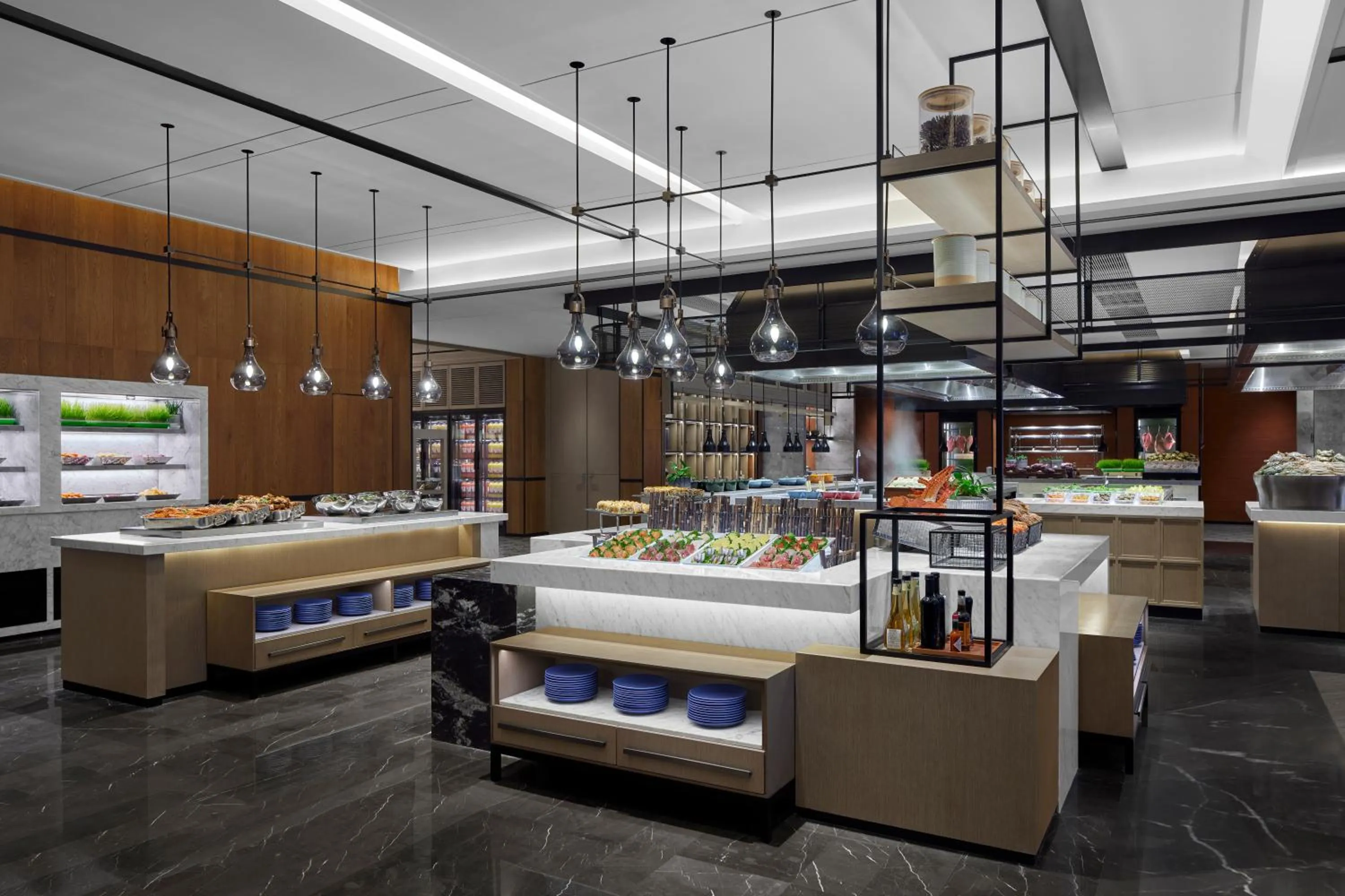 Restaurant/places to eat in Changzhou Marriott Hotel Jintan