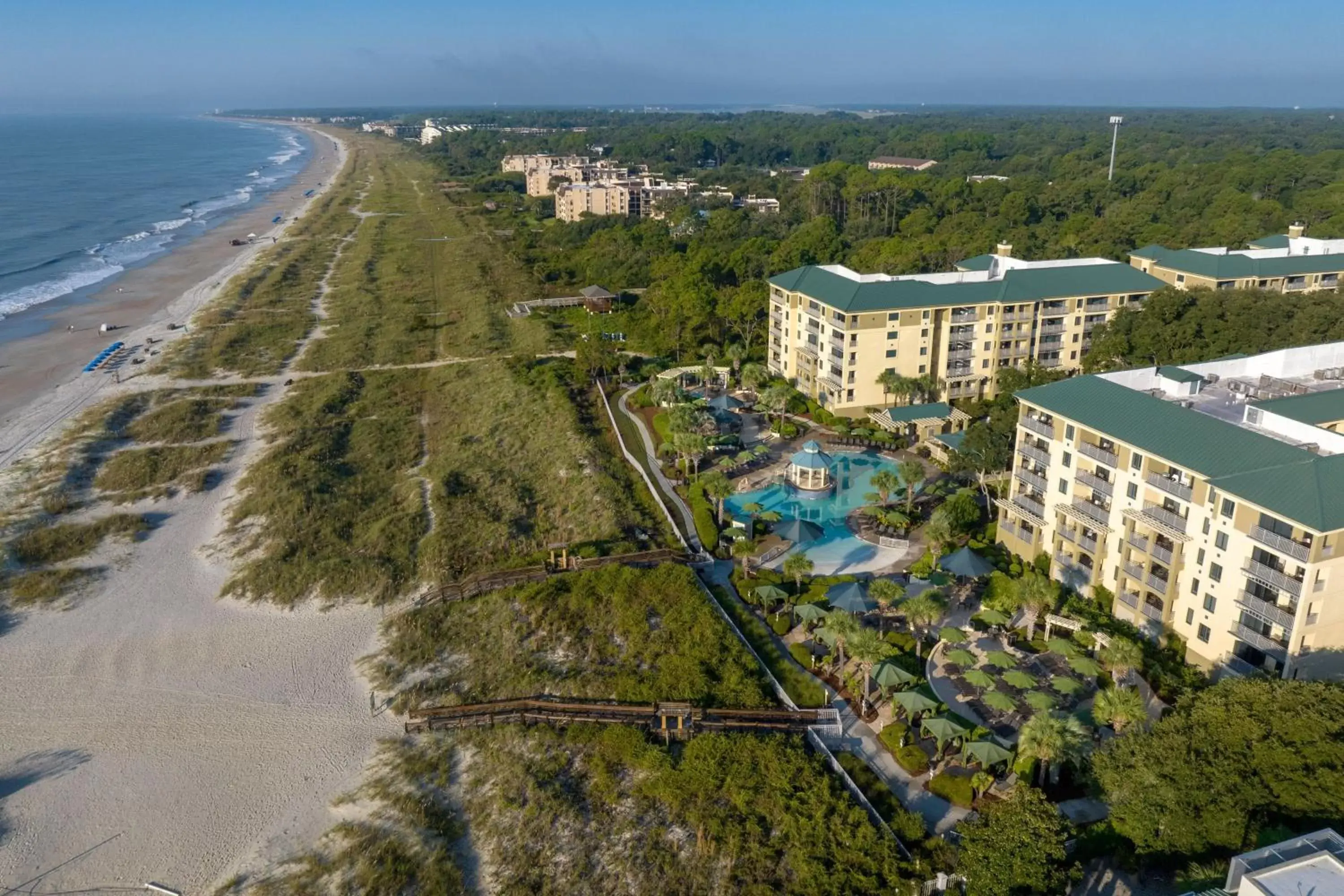 Property building, Bird's-eye View in Marriott's Barony Beach Club